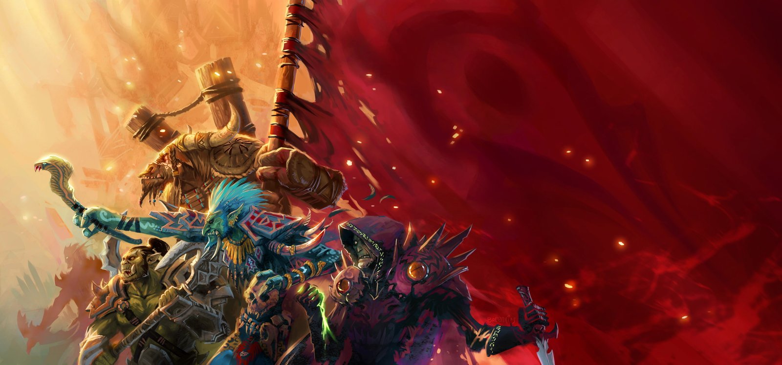 Warcraft horde video games World of Orc undead 2k