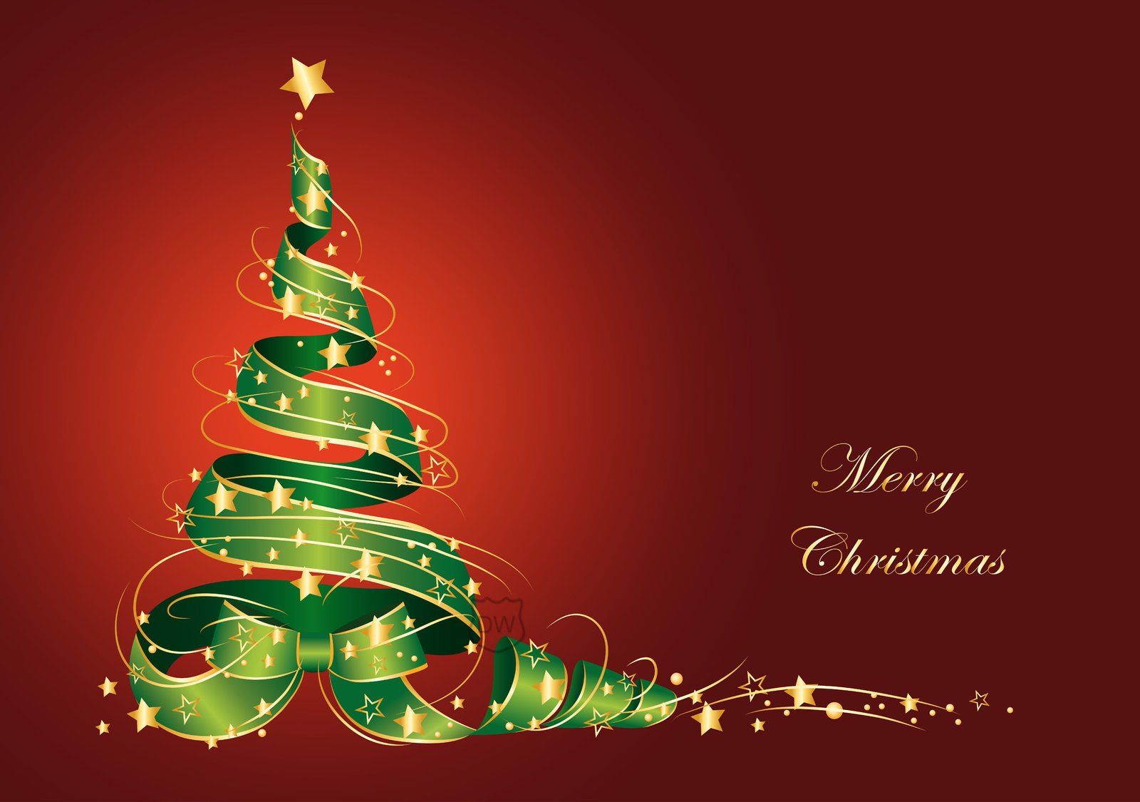 Merry Christmas Tree Vector merry christmas post holidays 2k