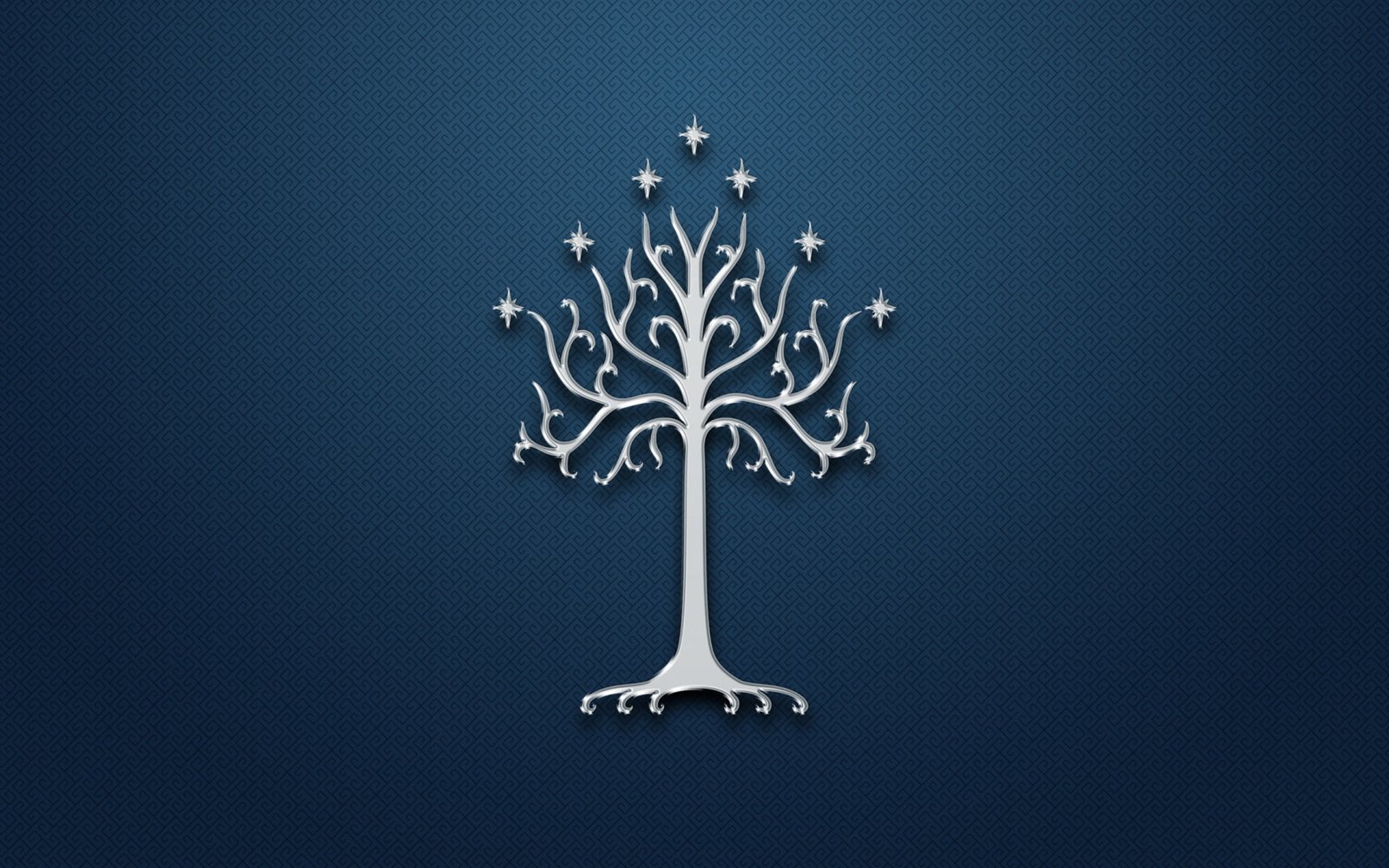 The Lord Of Rings White Tree of Gondor studio shot colored background