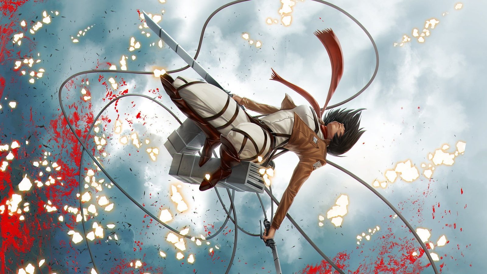 Attack on titan mikasa wallpaper Shingeki no Kyojin Mikasa Ackerman