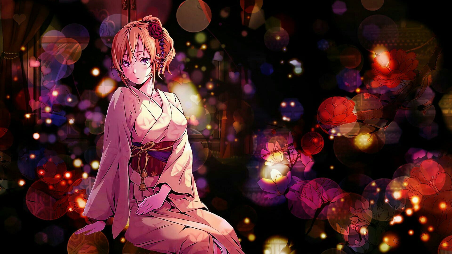 anime erina food wars nakiri shokugeki no soma night