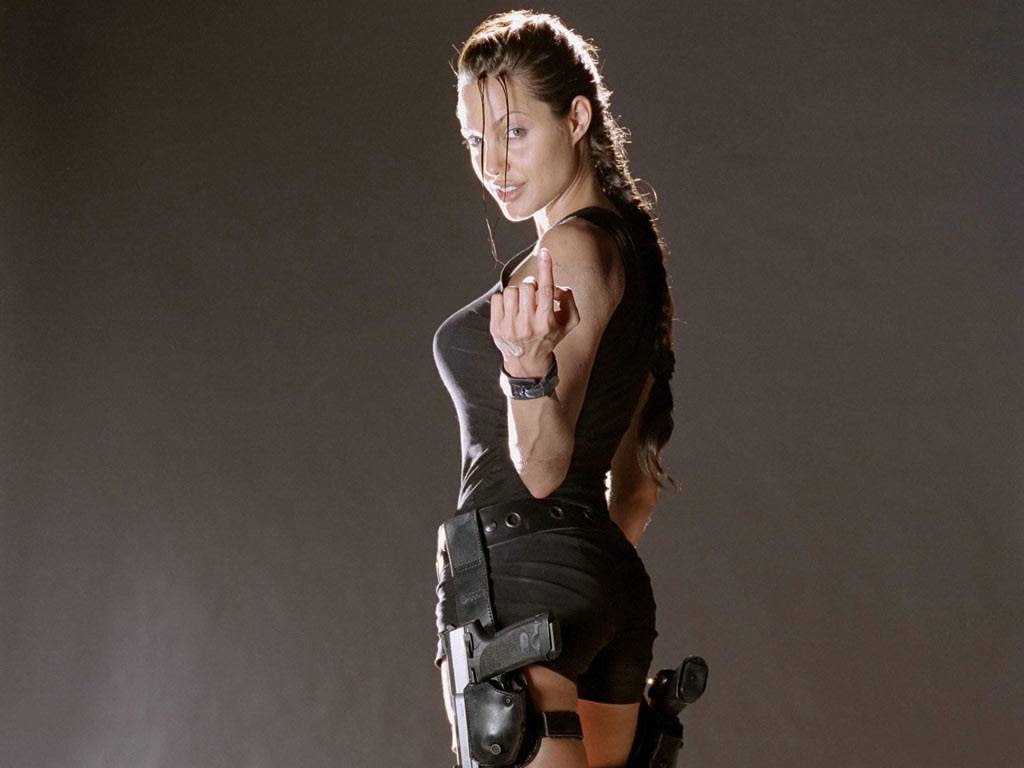 actress angelina jolie Angelina Jolie as Lara People Actresses HD Art