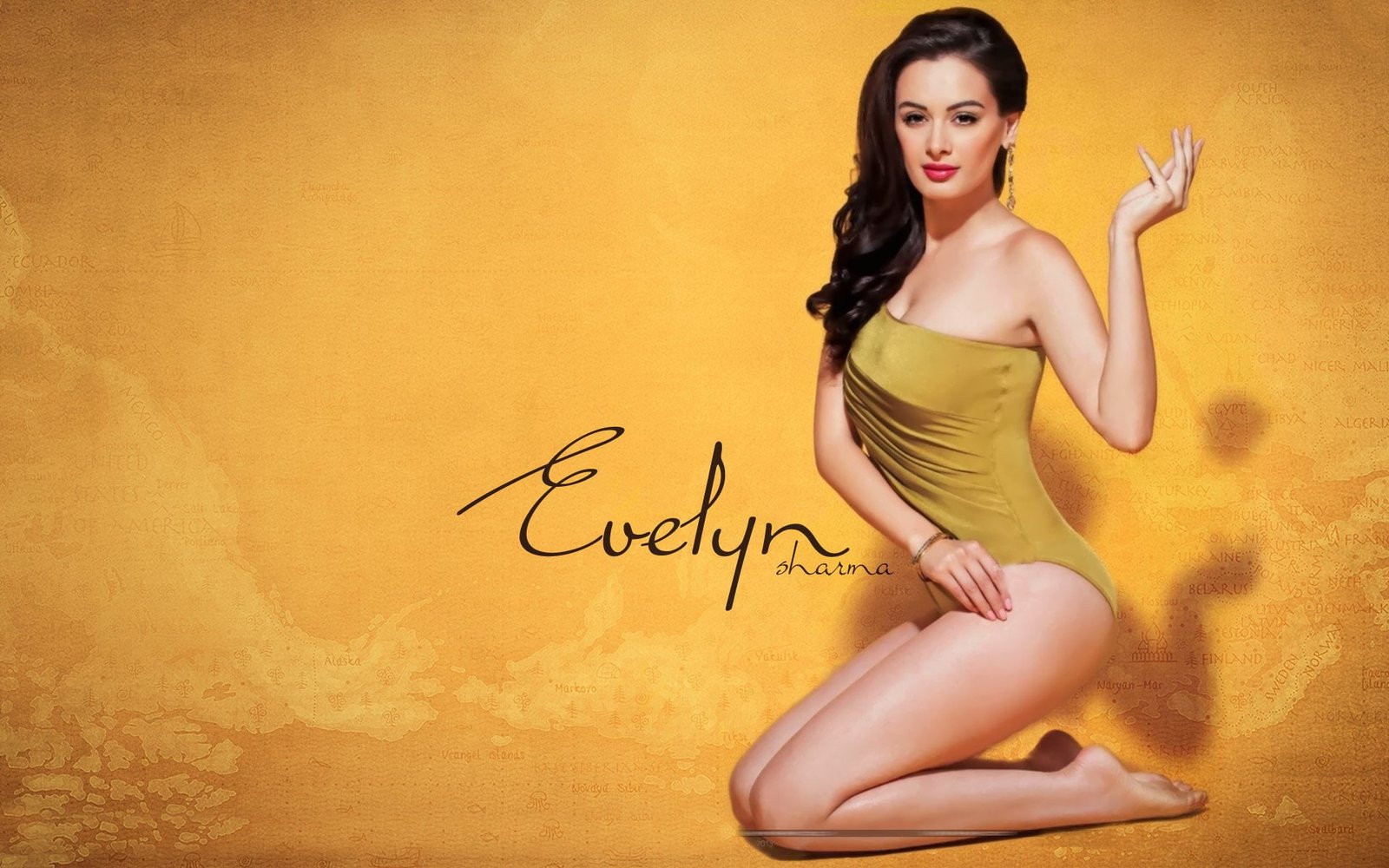 actress babe evelyn german indian model sharma