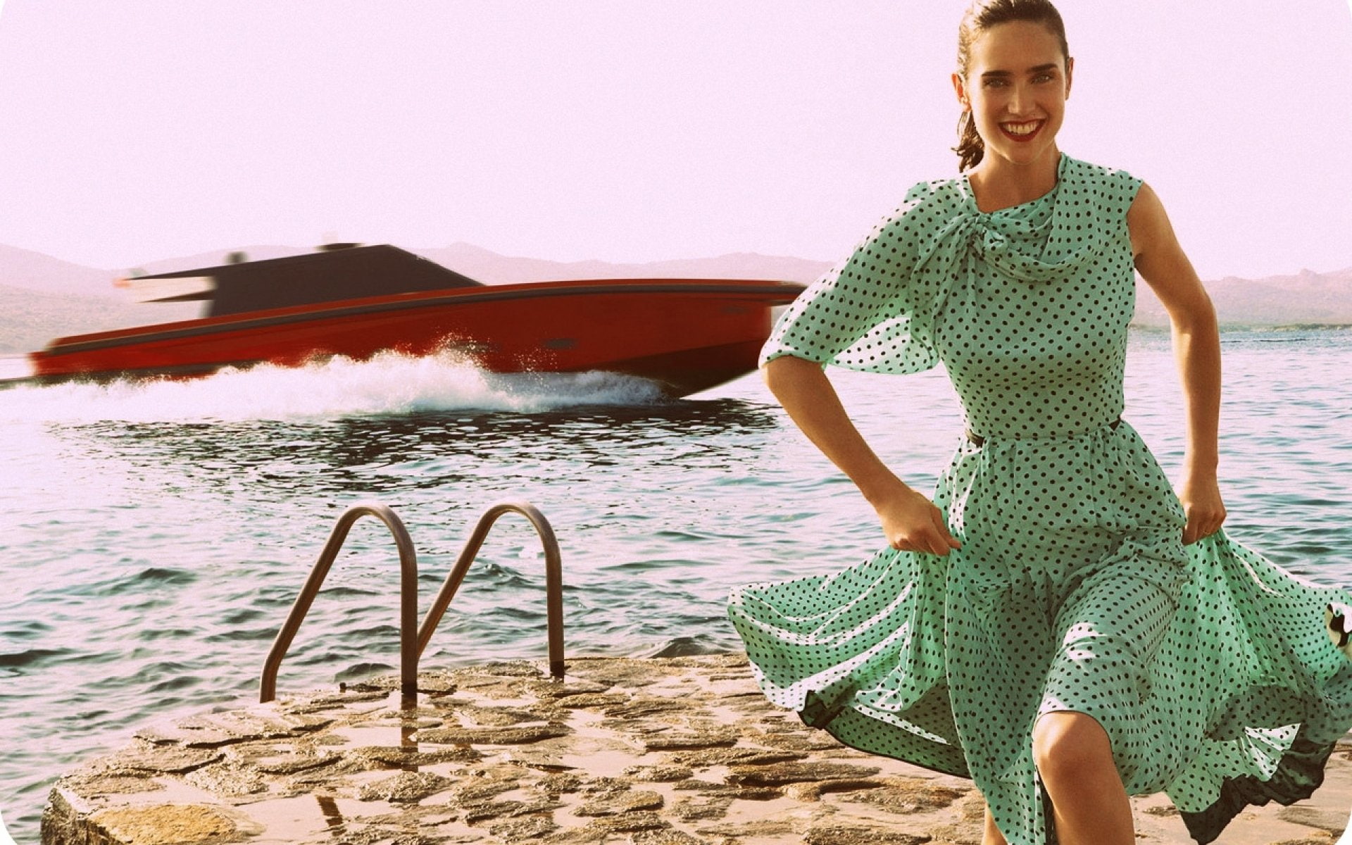 actress beautiful beauty brunette connelly jennifer model