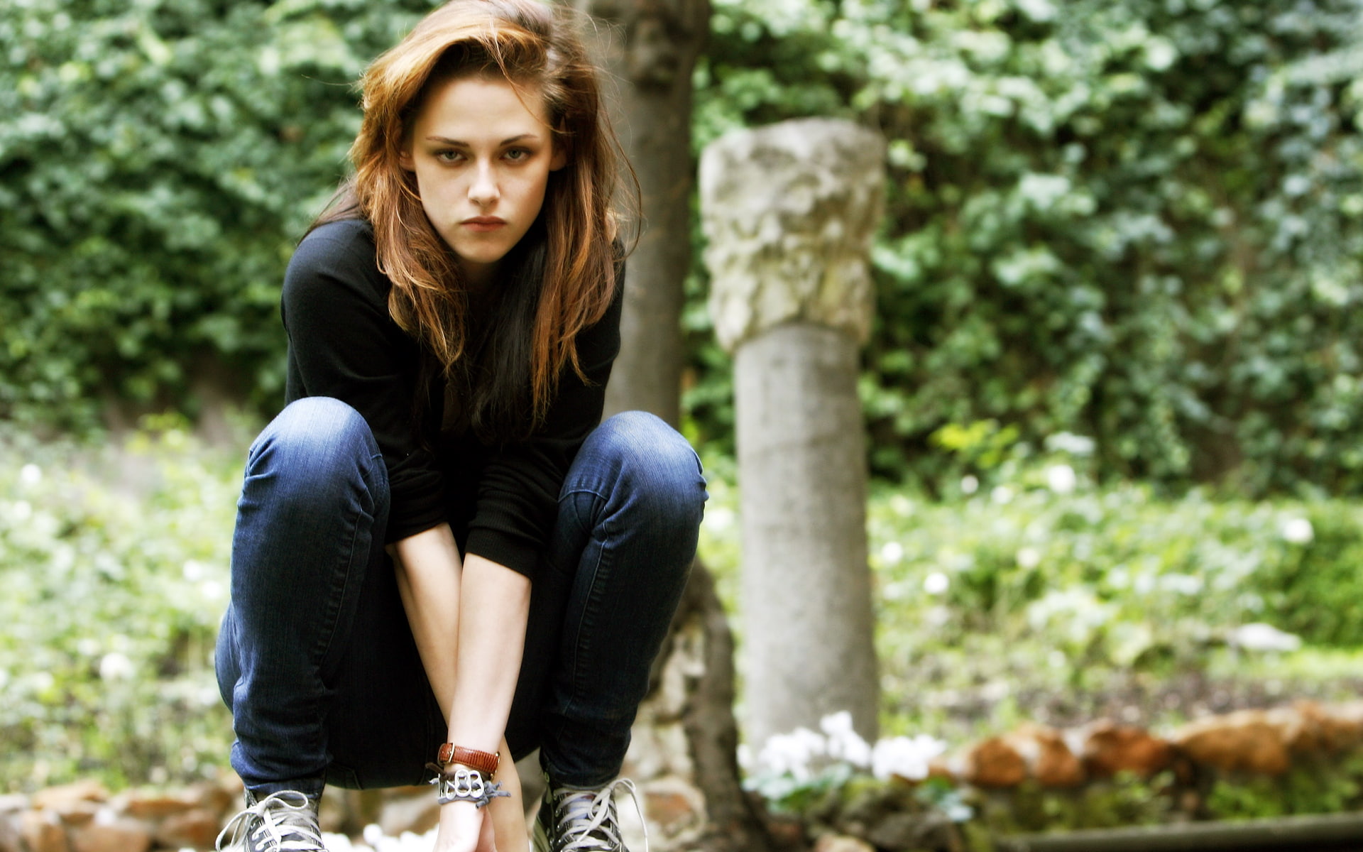 actress bella hair kristen long portraits stewart swan