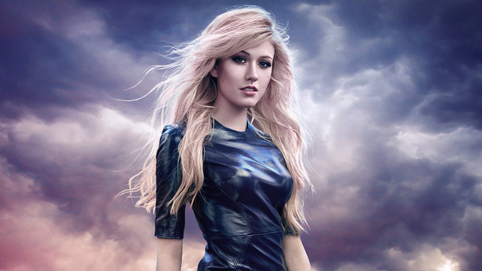 Actresses American Blonde Blue Eyes Katherine McNamara 2k 4k
