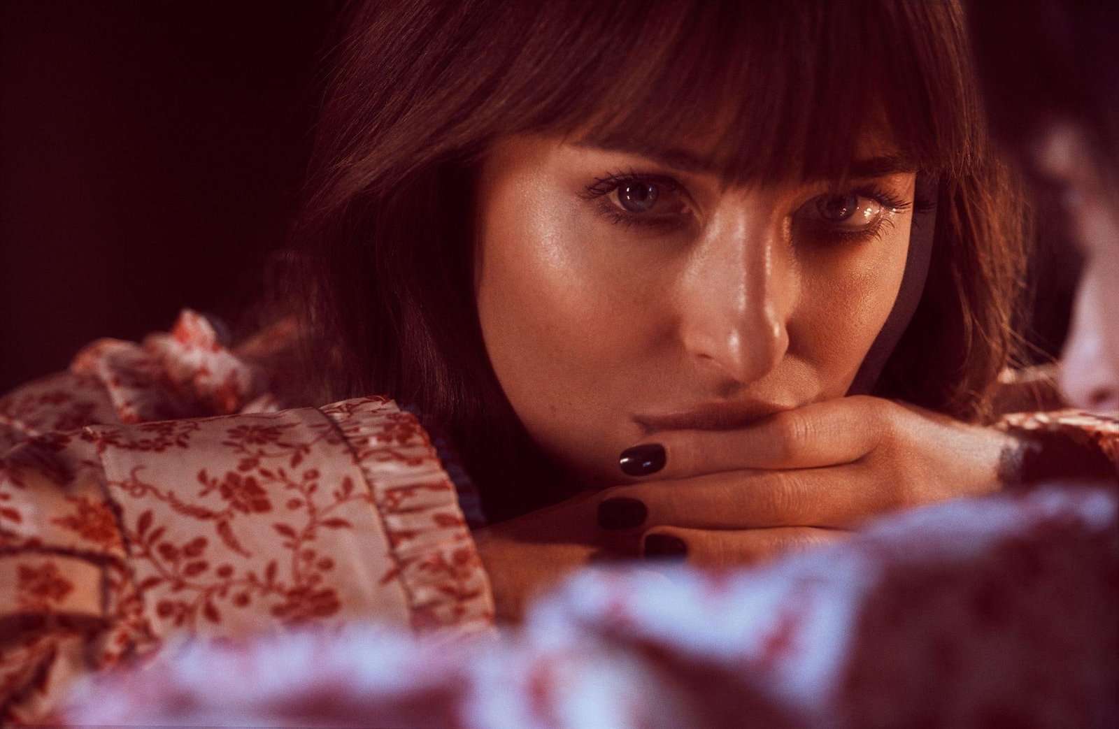 Actresses Dakota Johnson American Blue Eyes Brunette Face
