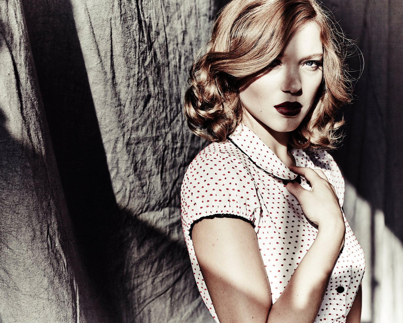 actress L a Seydoux French young adult beautiful woman 2k