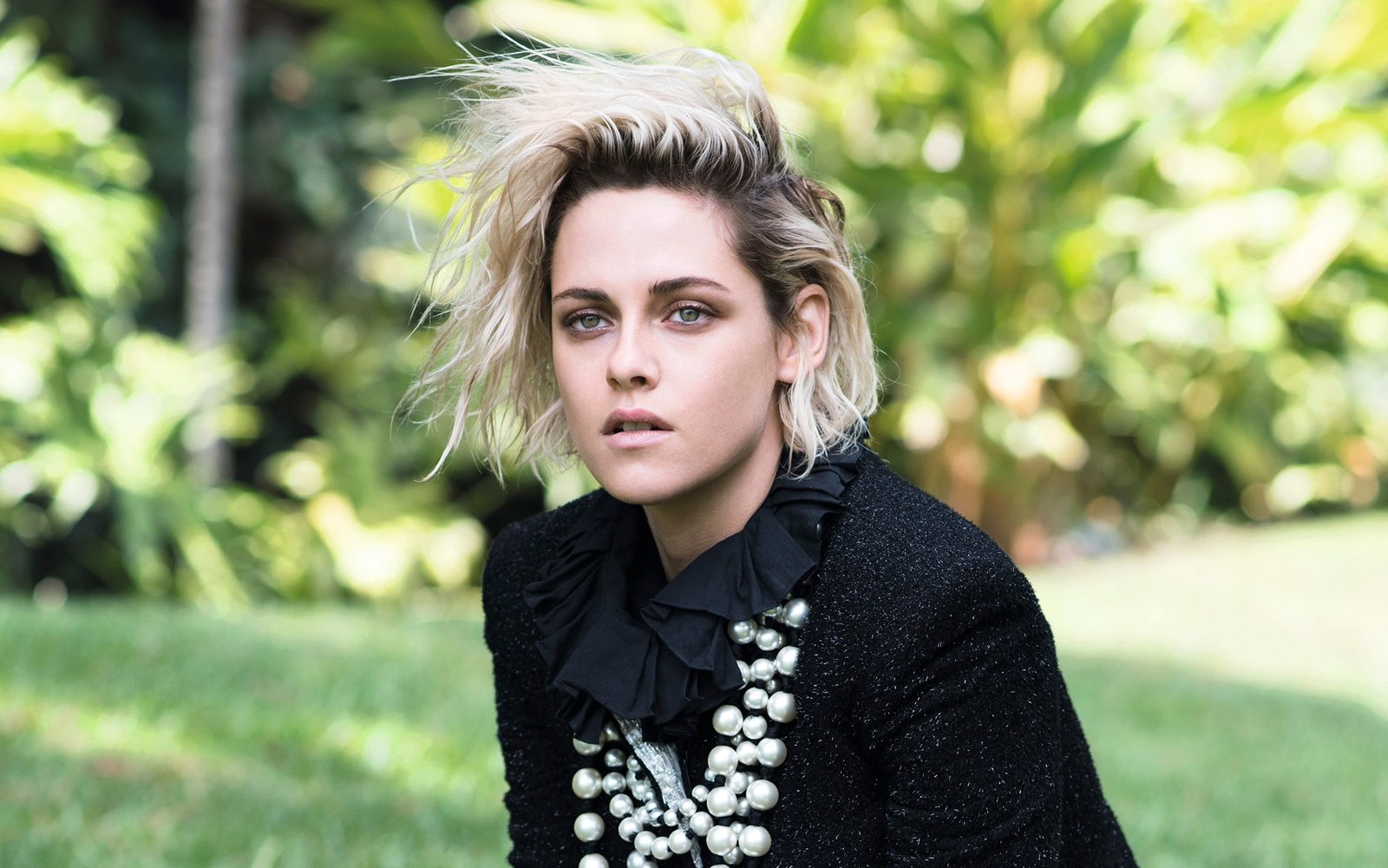 actress short hair blonde Kristen Stewart 2k