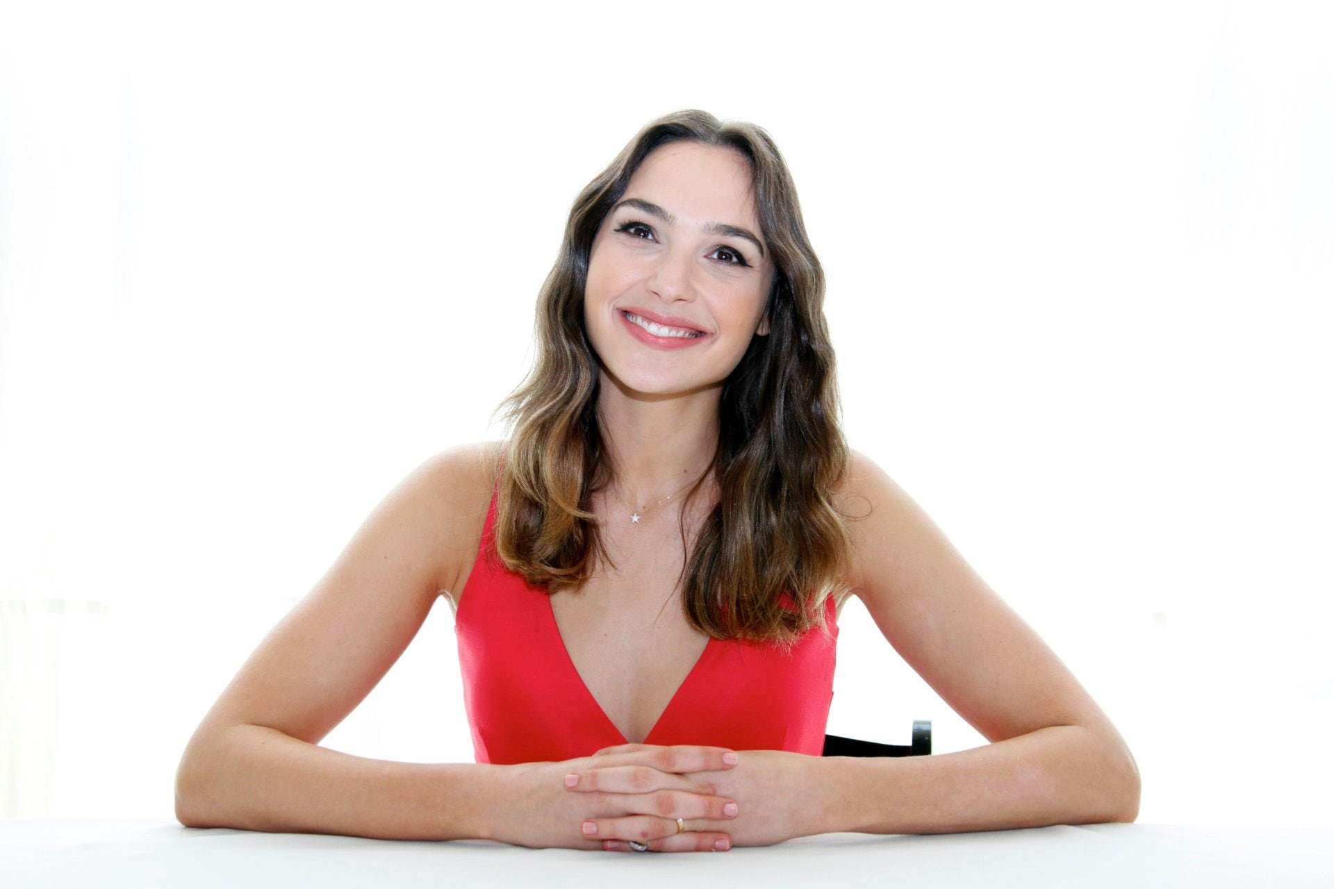 Actresses Gal Gadot Brown Eyes Brunette Israeli Model