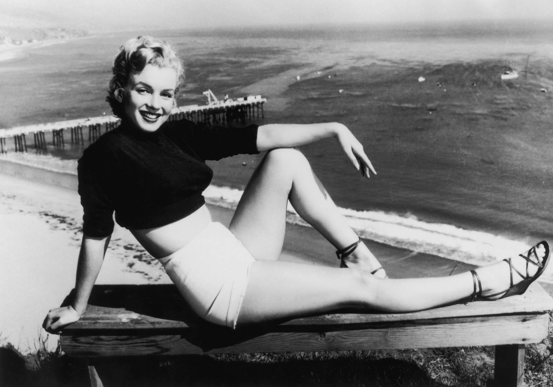 Actresses Marilyn Monroe