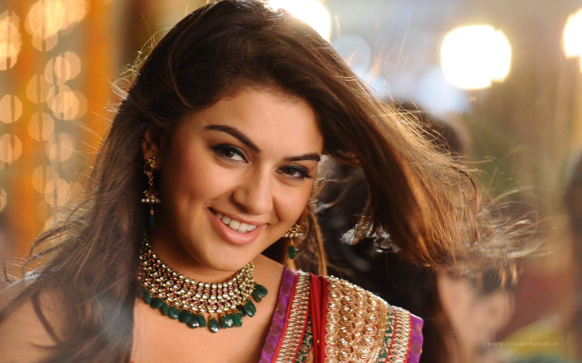 Actresses Hansika Motwani young adult headshot portrait