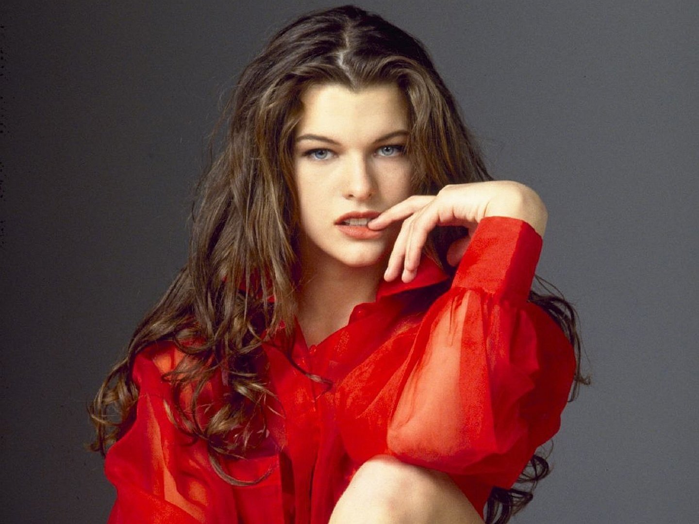 Actresses Milla Jovovich