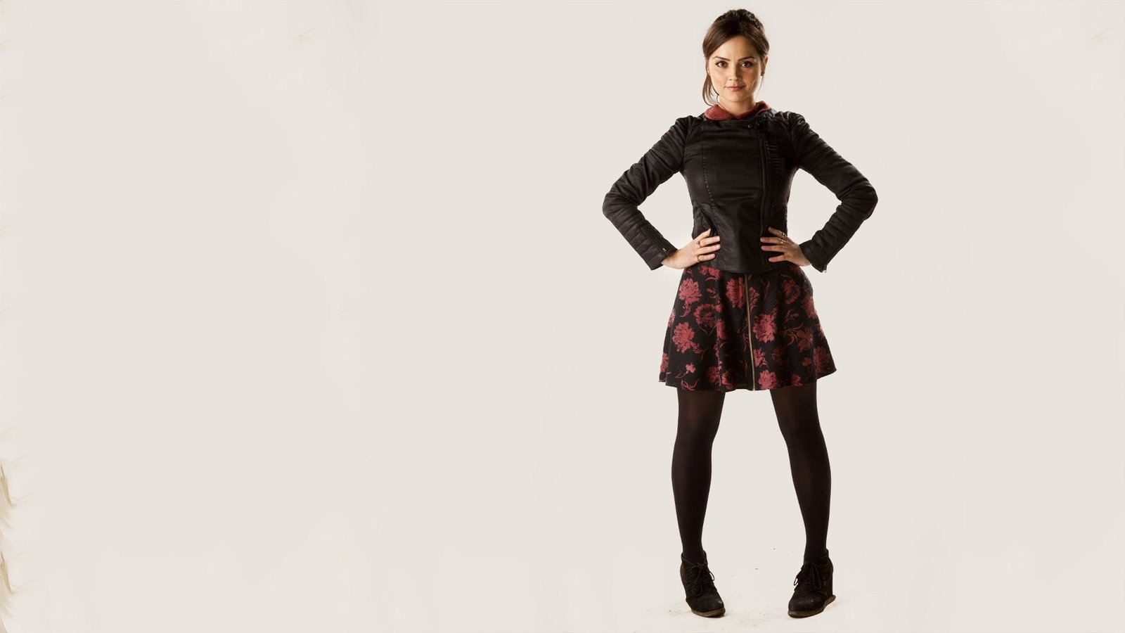 Actresses Jenna Coleman