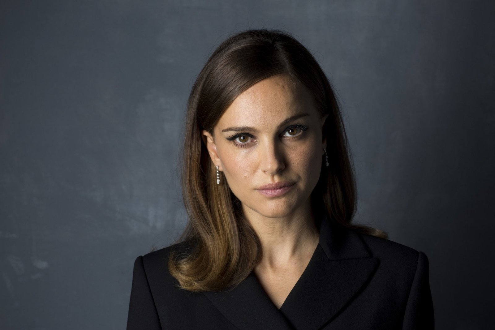 Actresses Natalie Portman American Brown Eyes Brunette