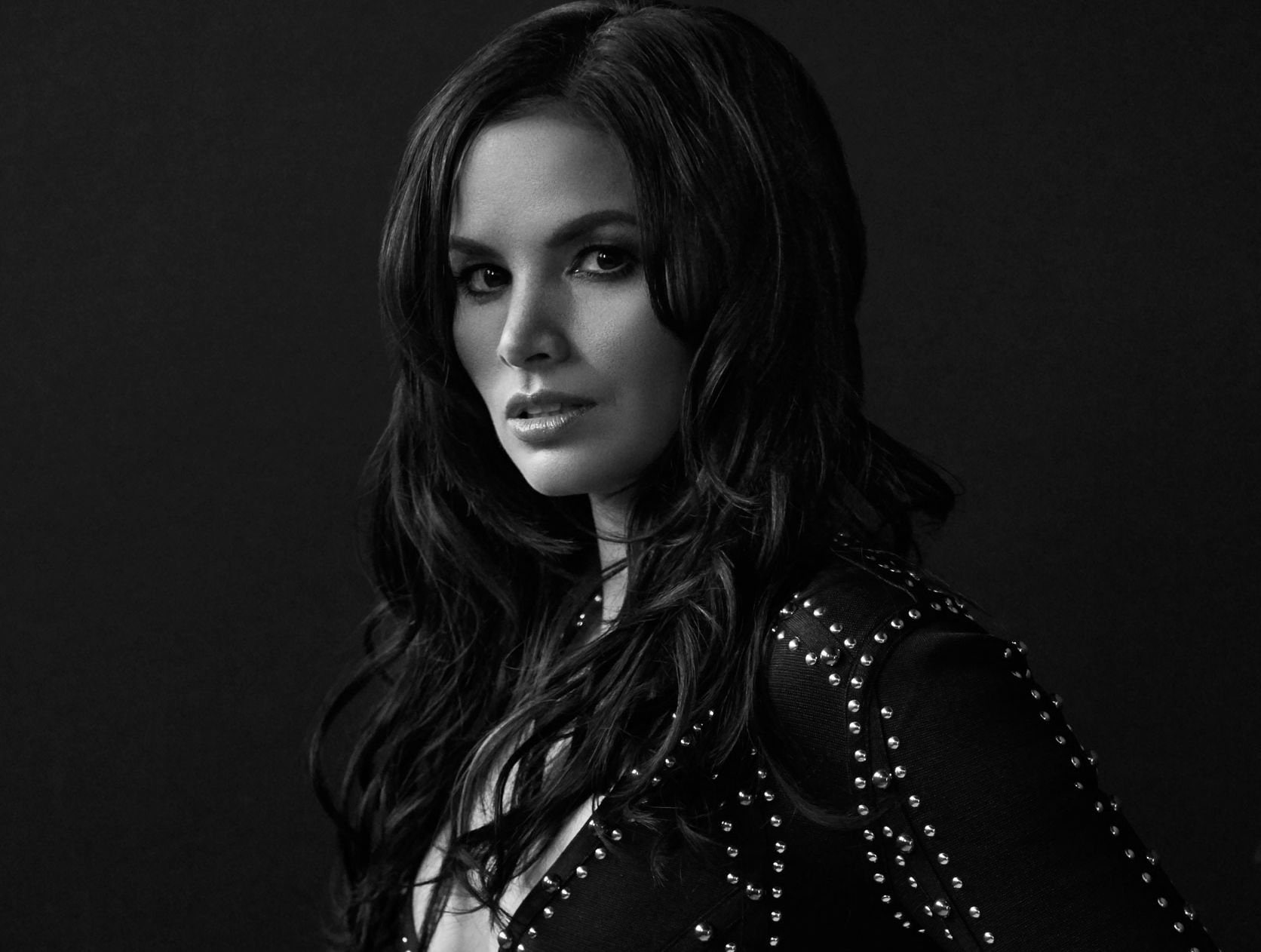 Actresses Katrina Law Black amp; White Monochrome