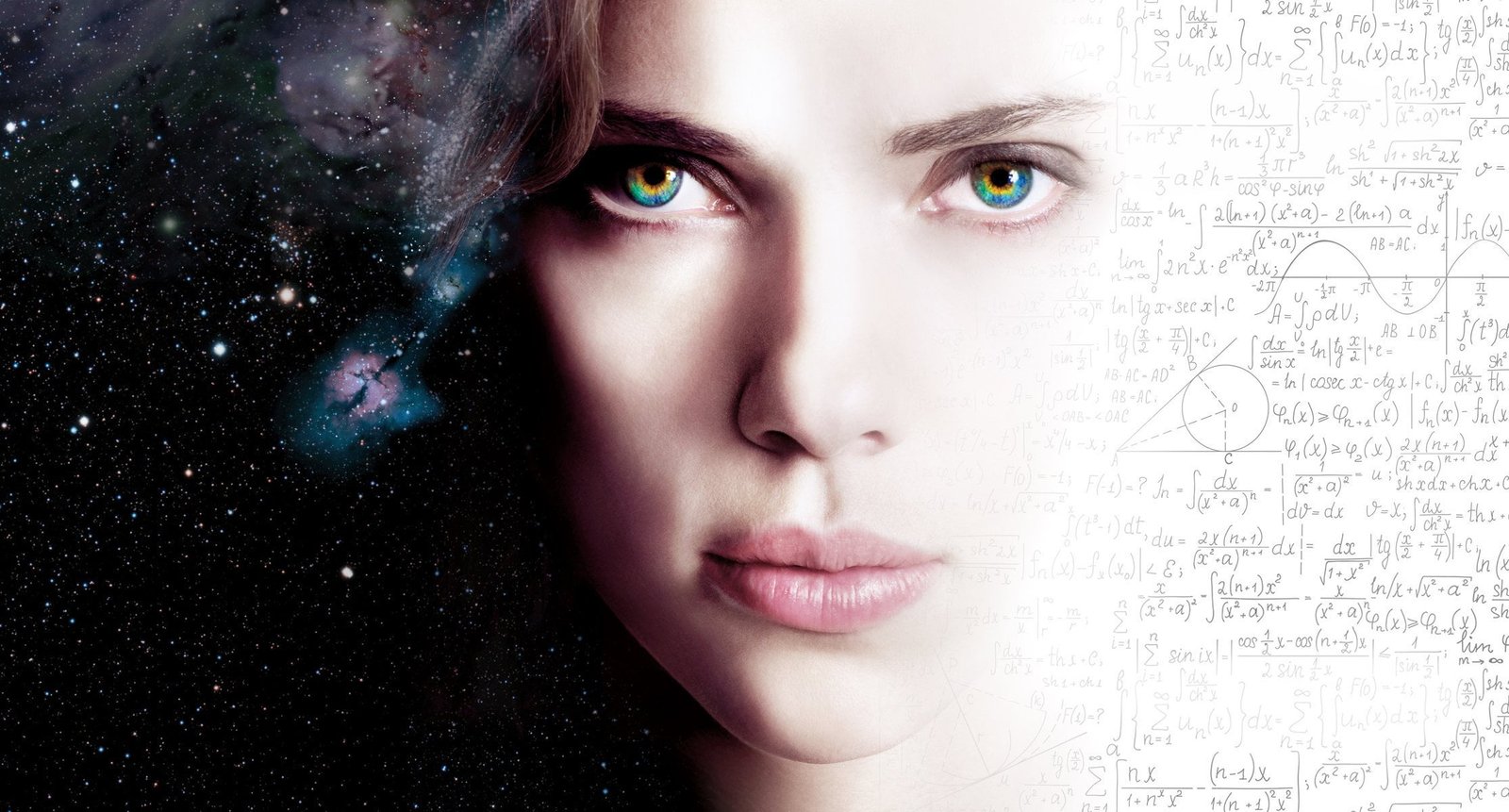 women model face looking at viewer actress Scarlett Johansson 2k