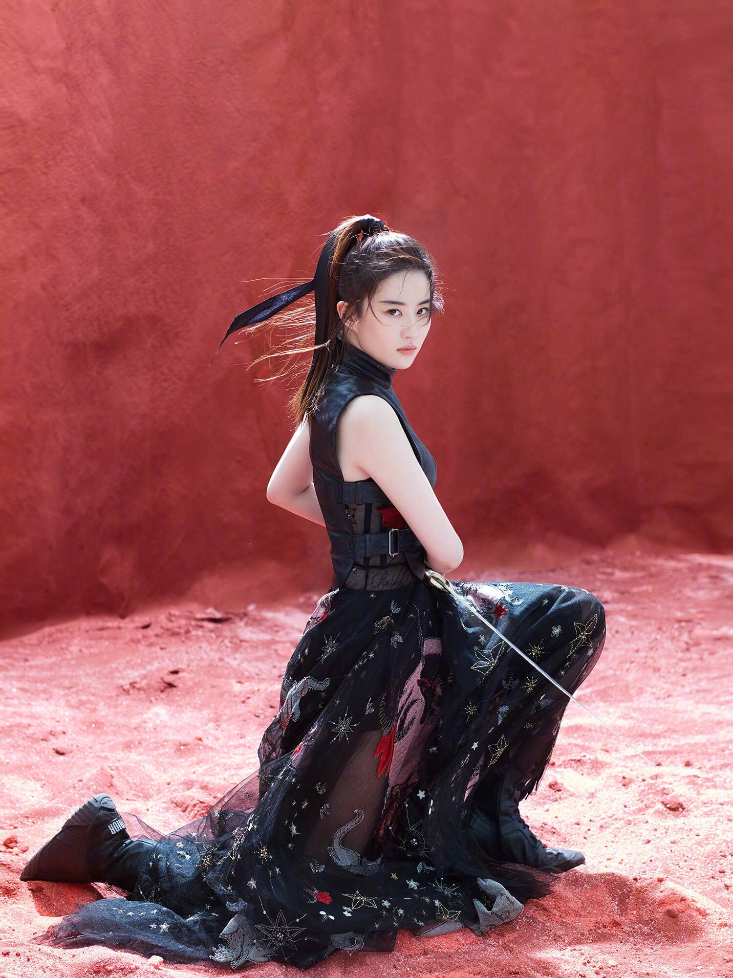 Crystal Liu women actress brunette dark hair Chinese Asian