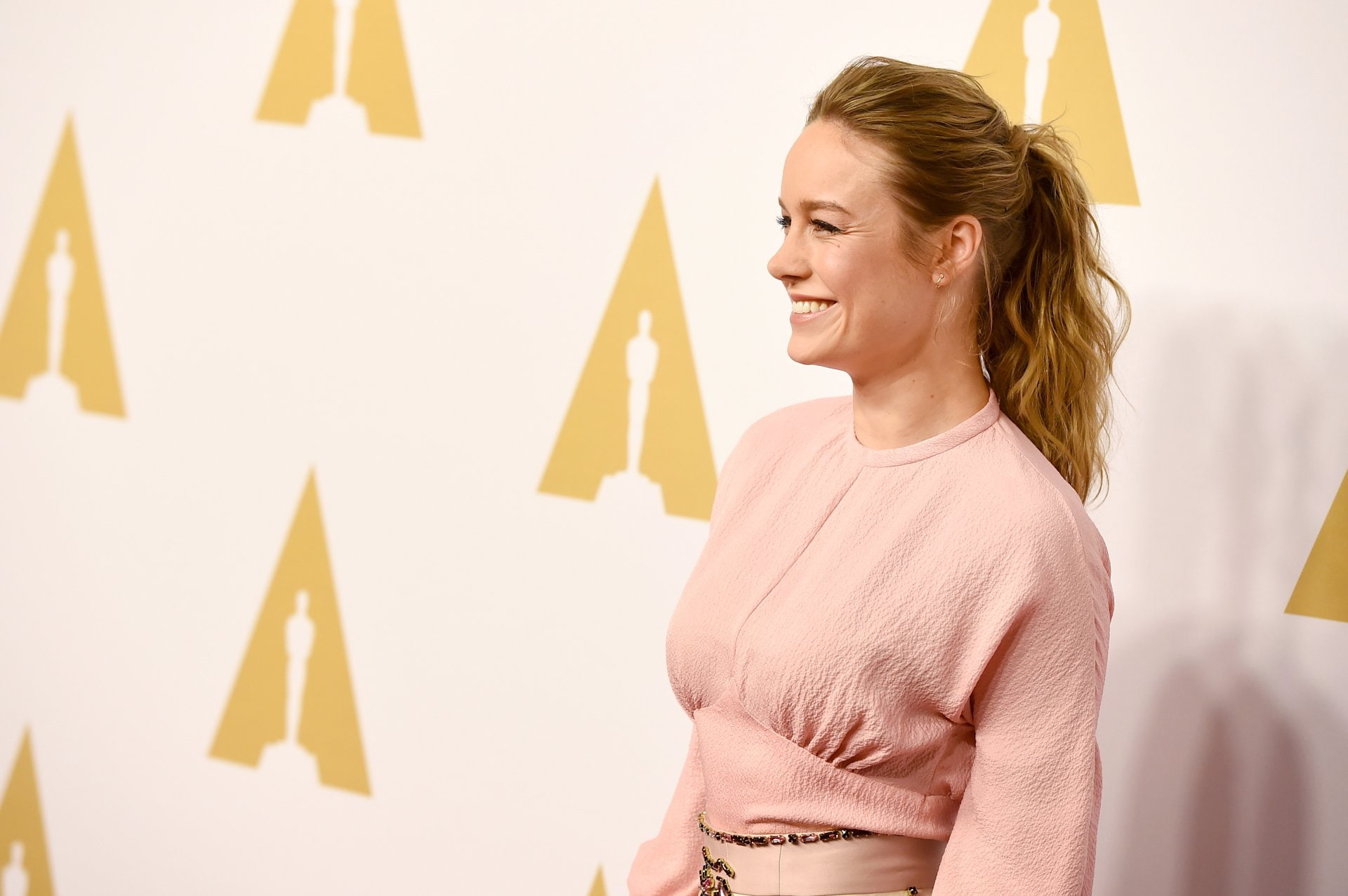 Celebrity Brie Larson Actress American Blonde Brown Eyes