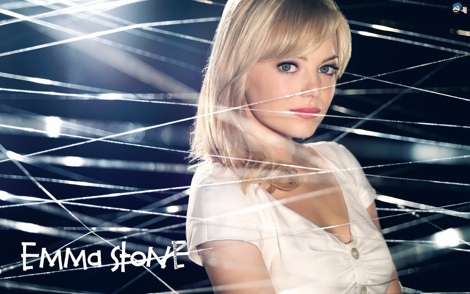 Emma Stone women actress portrait looking at camera young adult
