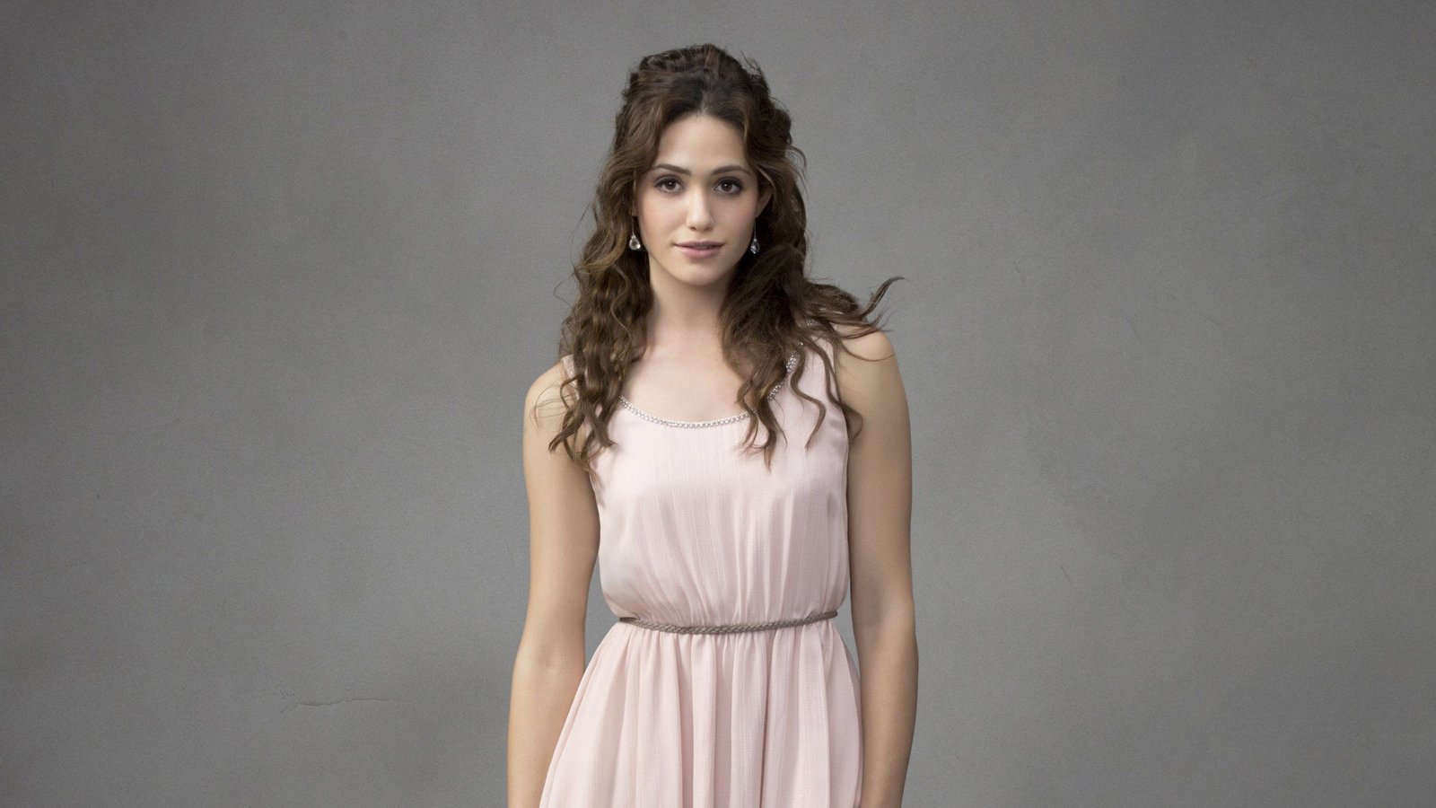 emmy rossum celebrities girls hd actress portrait looking at camera 2k