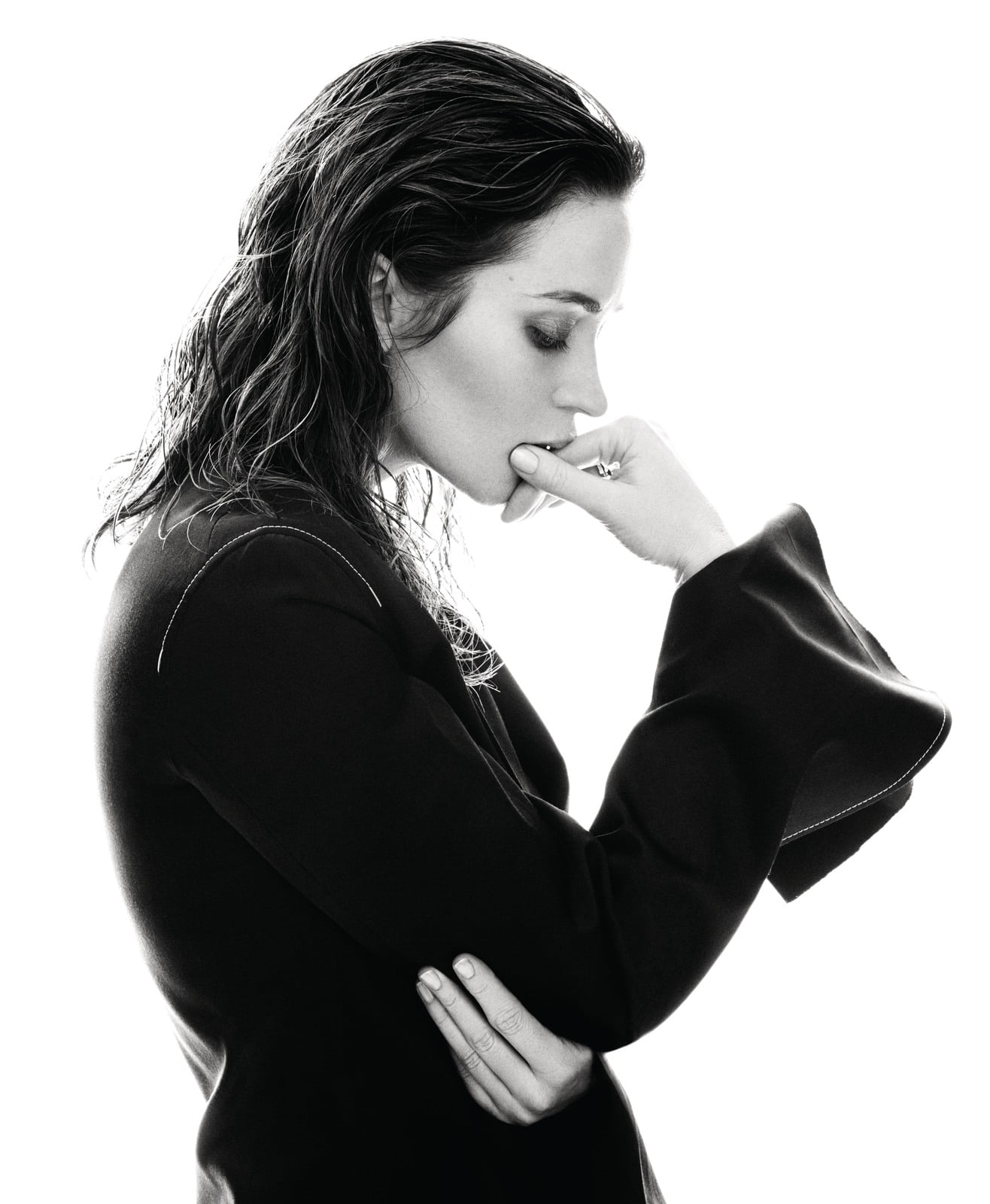 Emily Blunt actress women white background one person young adult