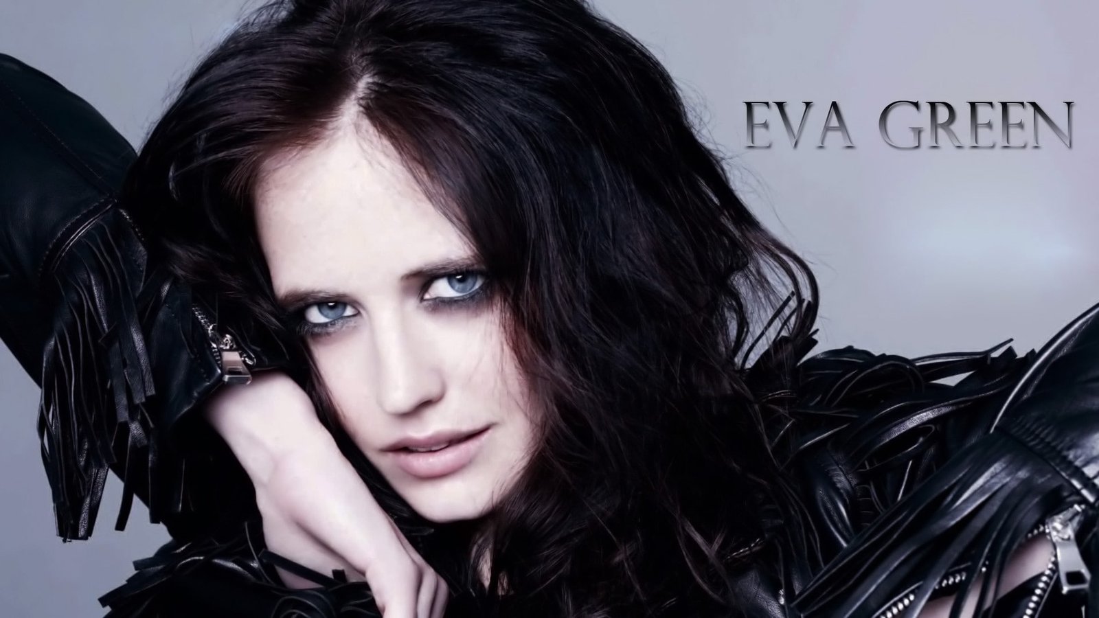 Eva Green women portrait face actress young adult looking at camera