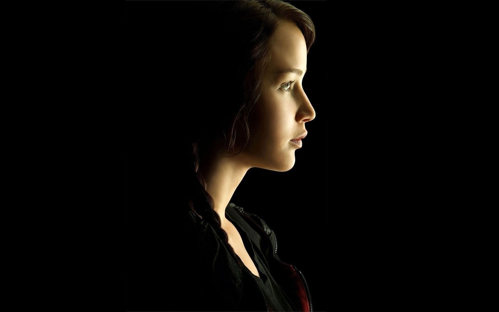 Jennifer Lawrence face portrait women actress celebrity