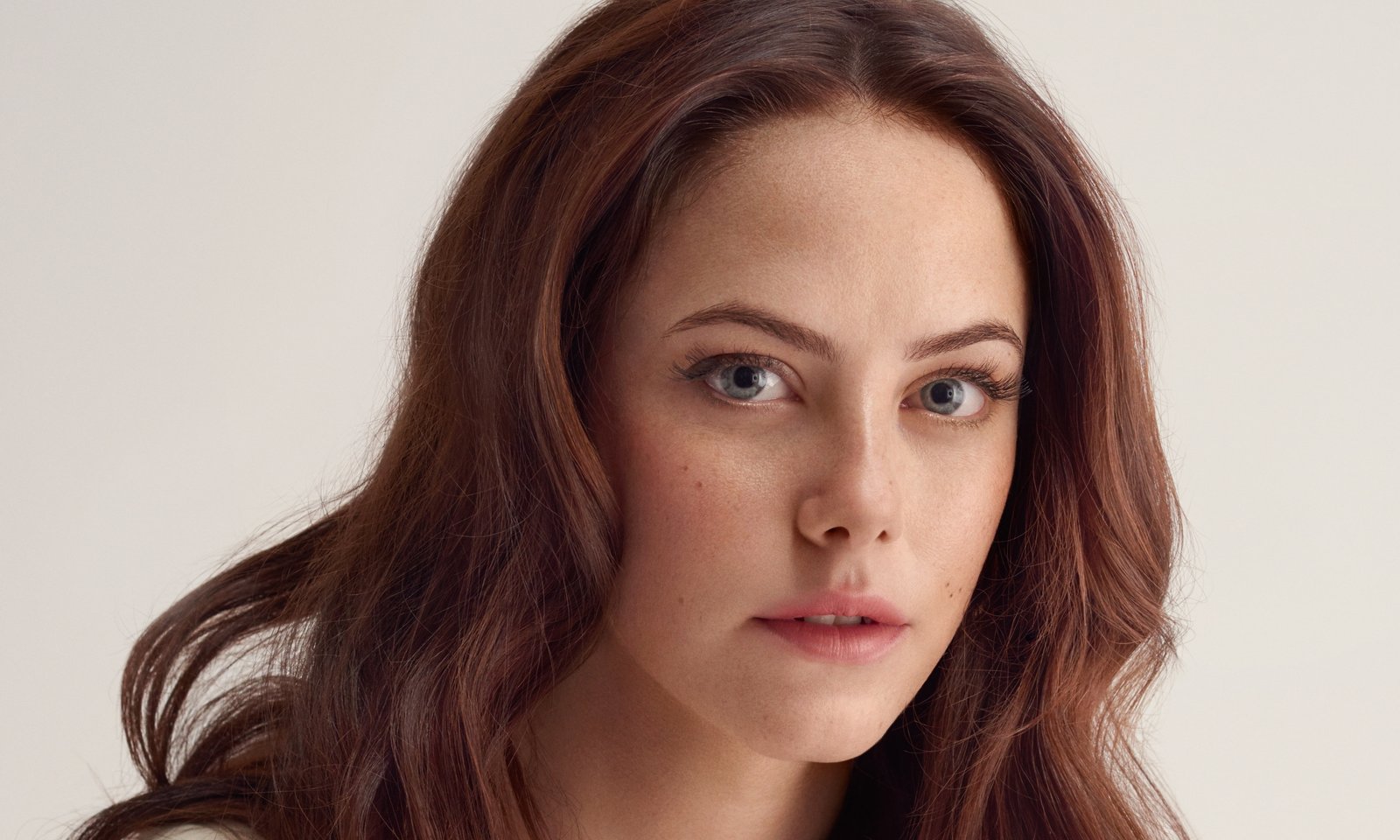 kaya scodelario actress blue eyes open mouth face portrait 2k 4k