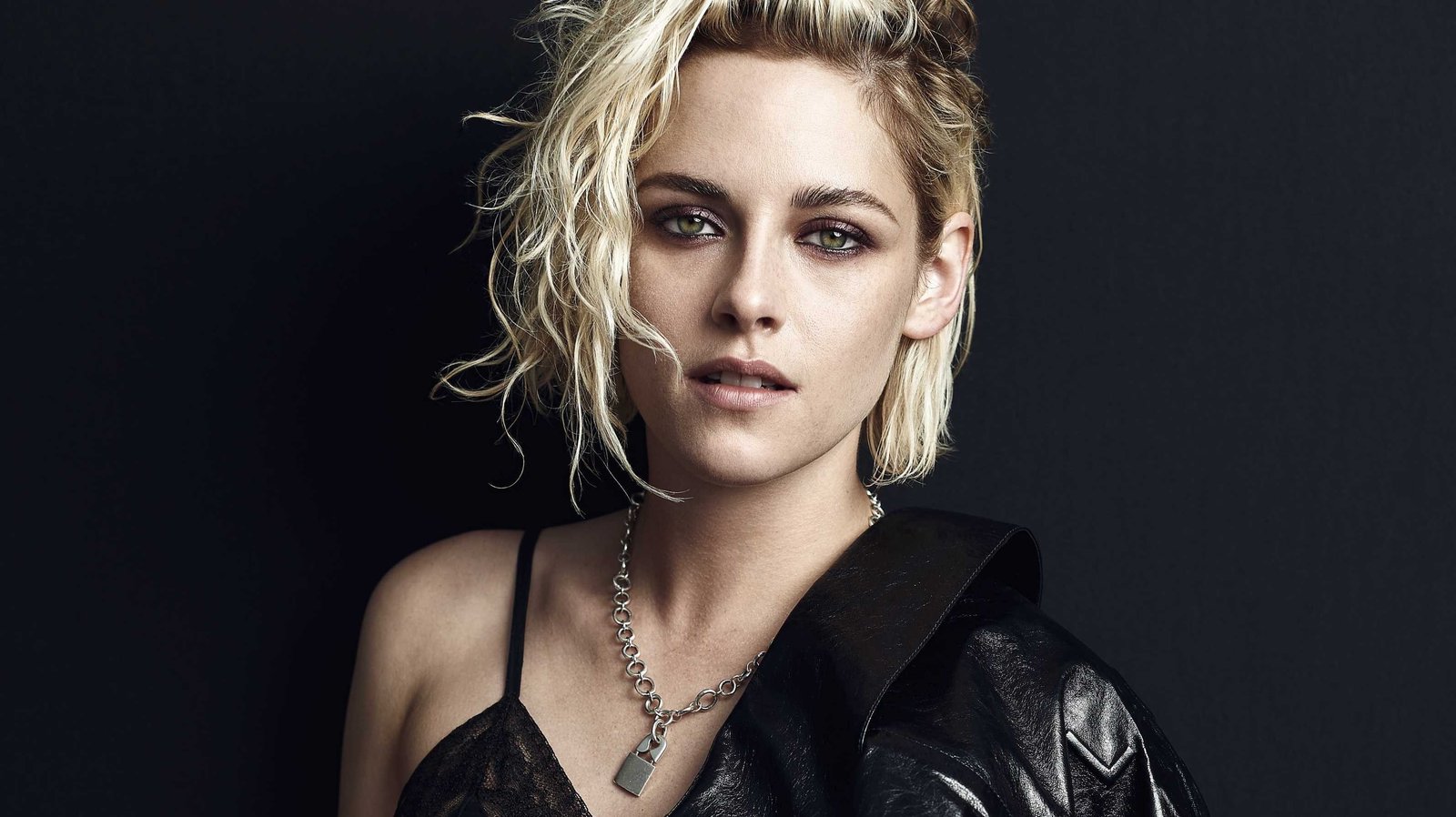 Kristen Stewart blonde women actress celebrity portrait 2k