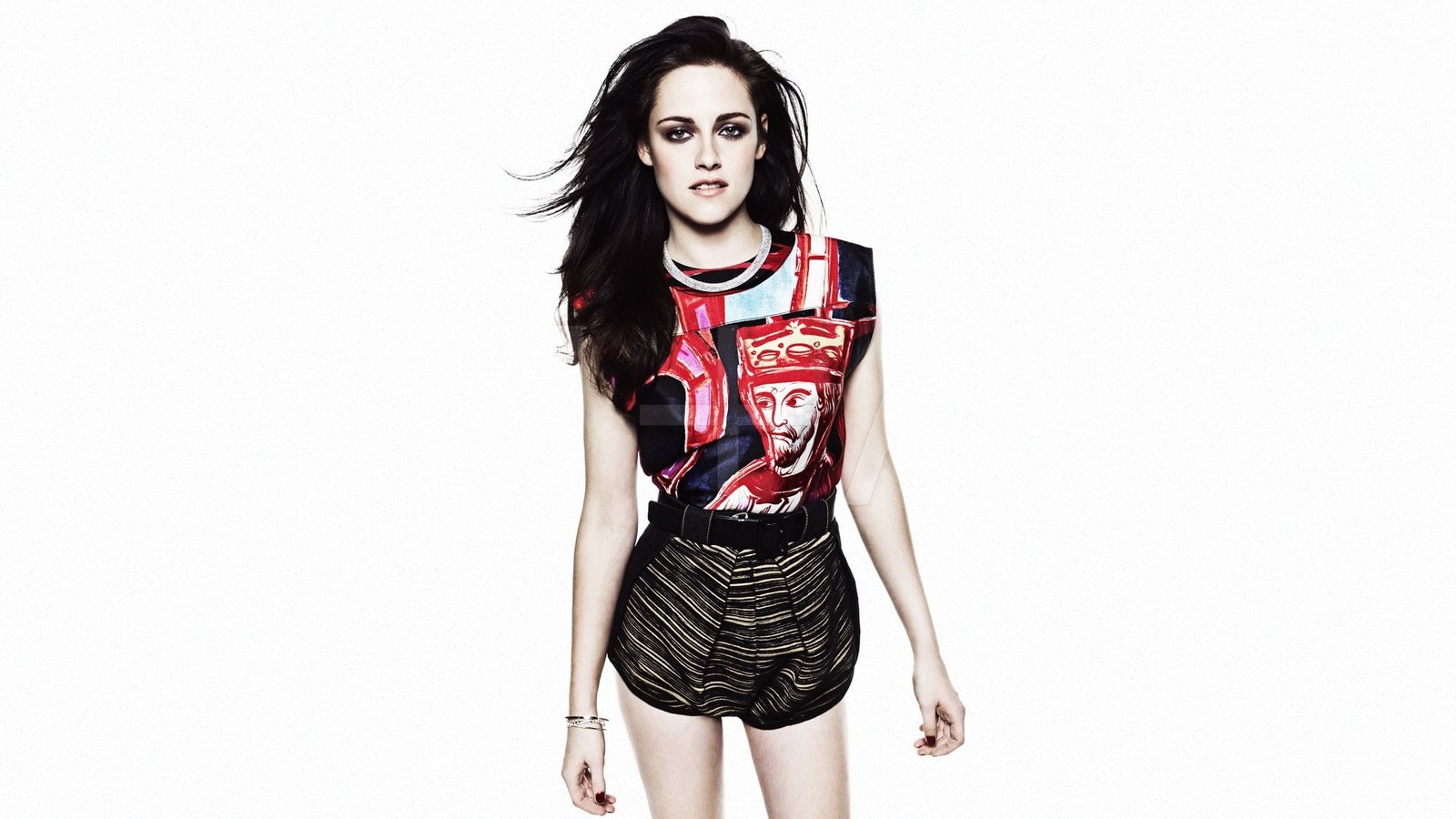 Kristen Stewart simple background women actress celebrity