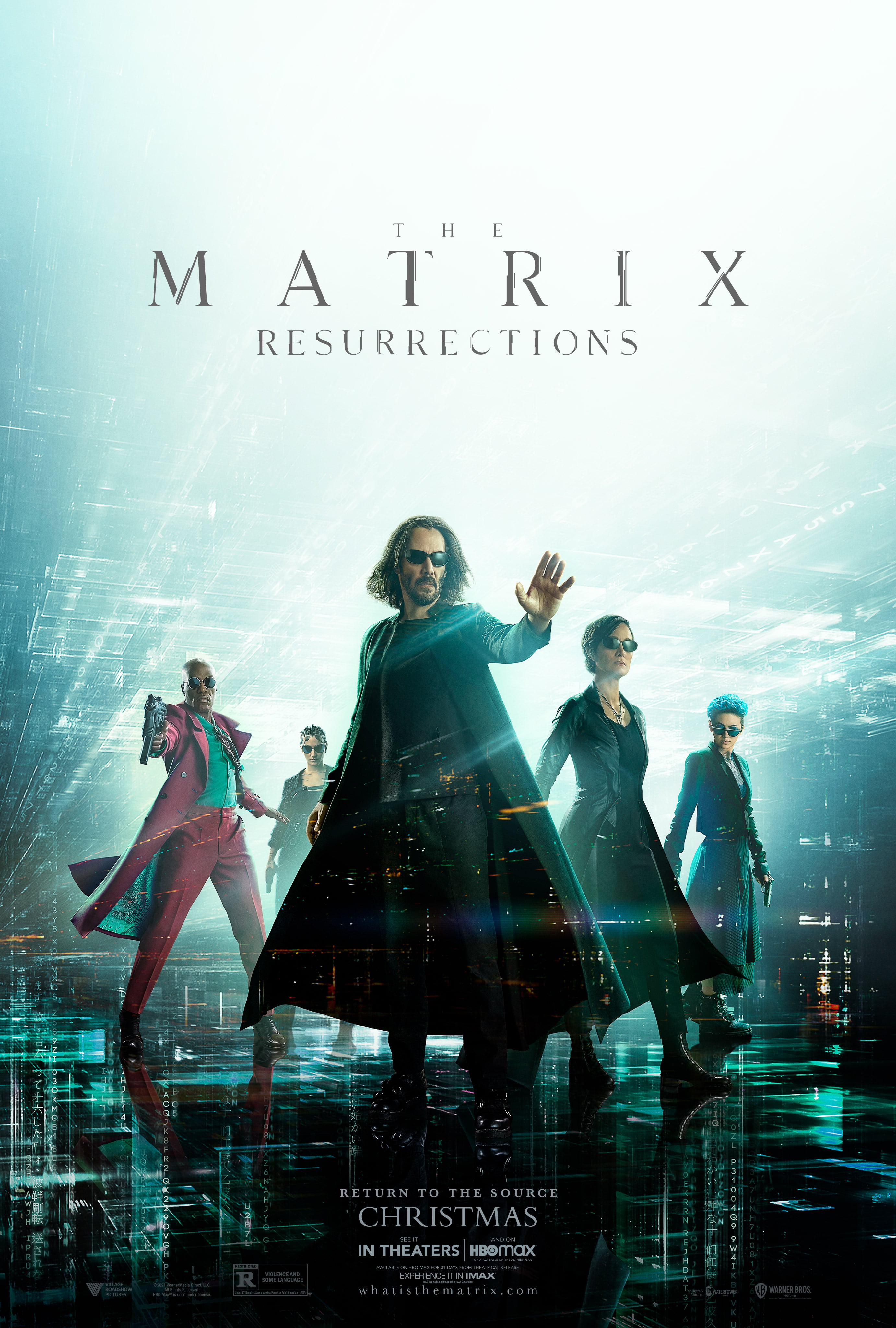 movies Matrix movie poster The Resurrections men 2k