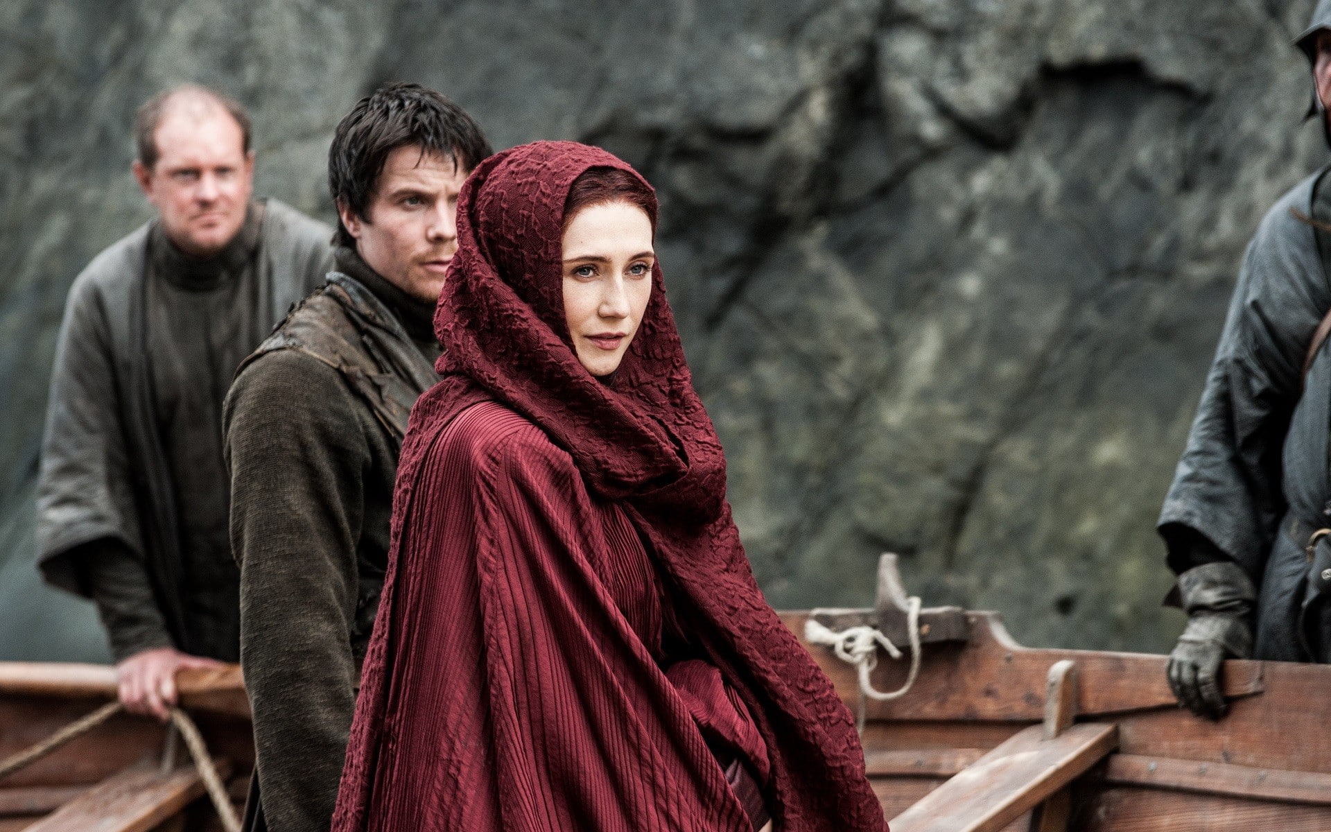 Melisandre Game of Thrones TV women actress redhead Carice van Houten