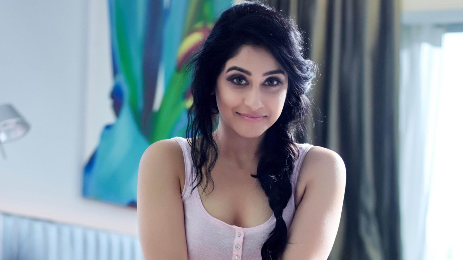 Regina Cassandra Telugu actress portrait one person 2k 4k