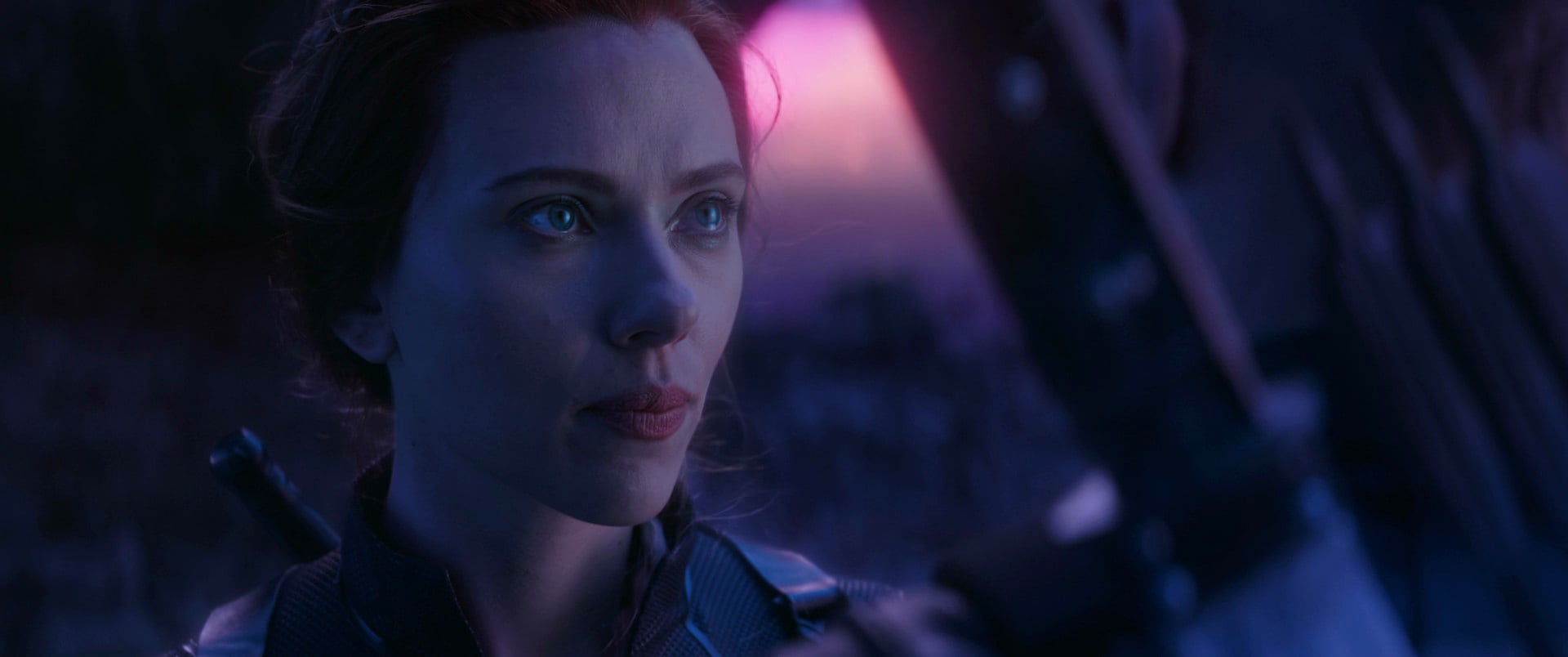 Scarlett Johansson actress women blue eyes Black Widow