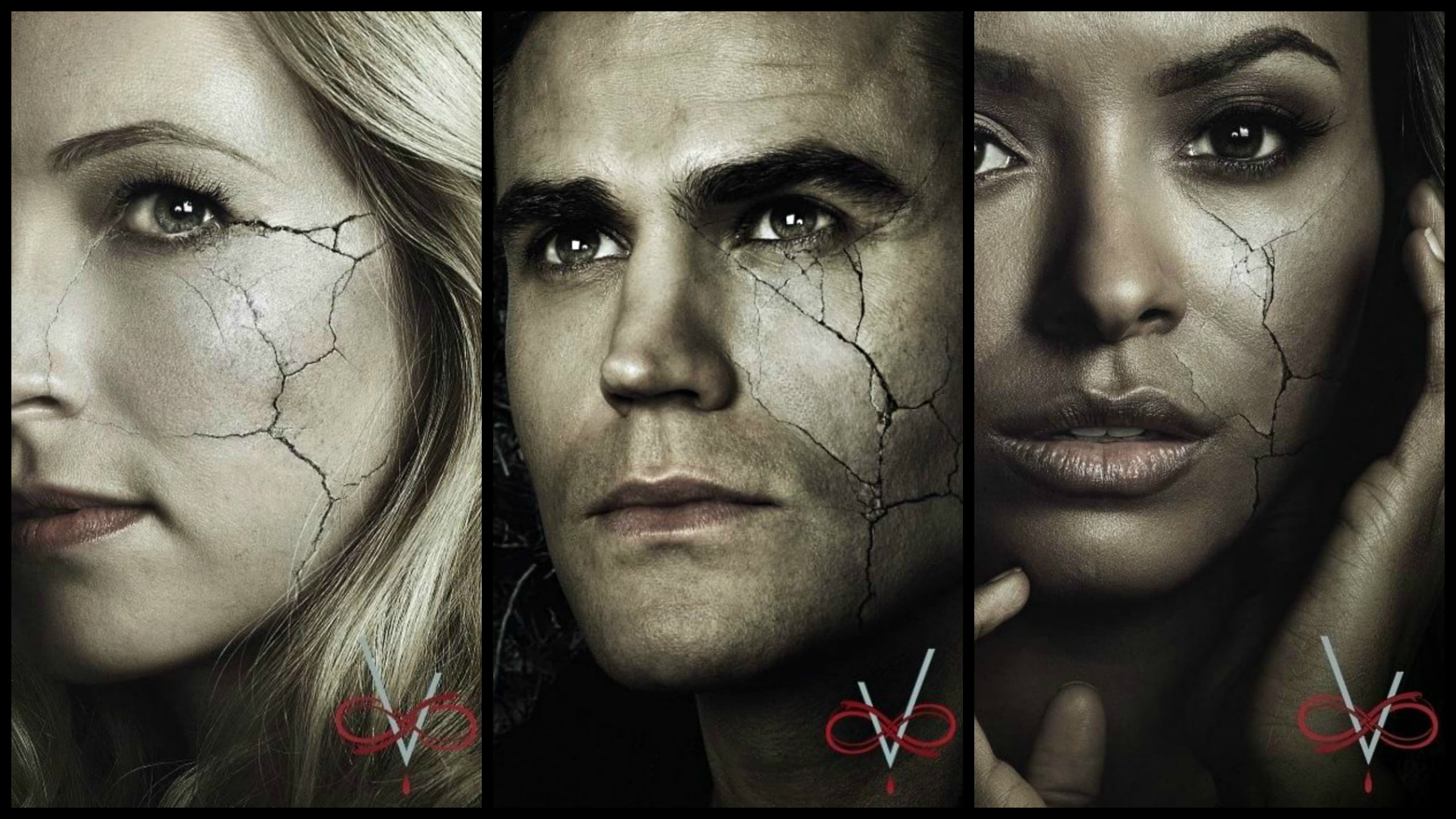 The Vampire Diaries witch Kat Graham Candice Accola 2k