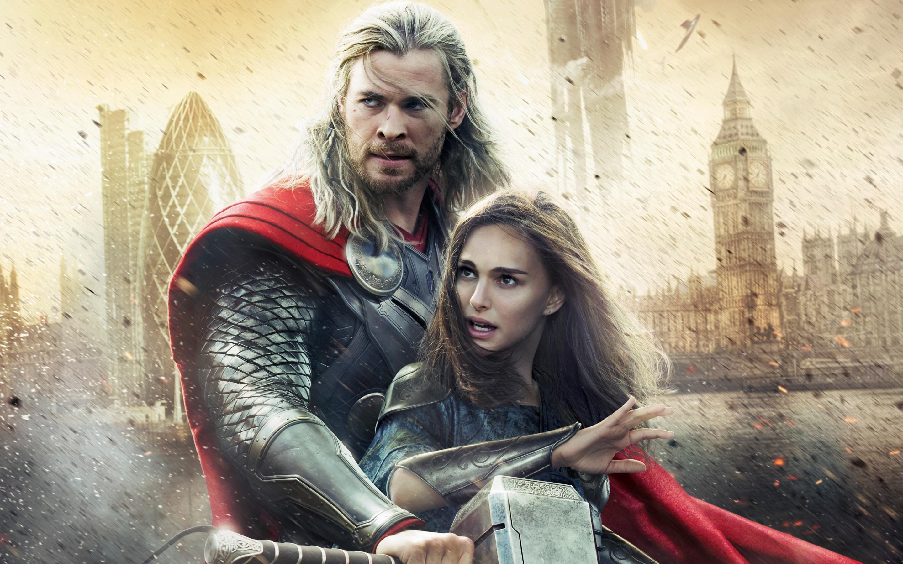 Thor 2 thor poster people actresses natalie portman handsome 2k