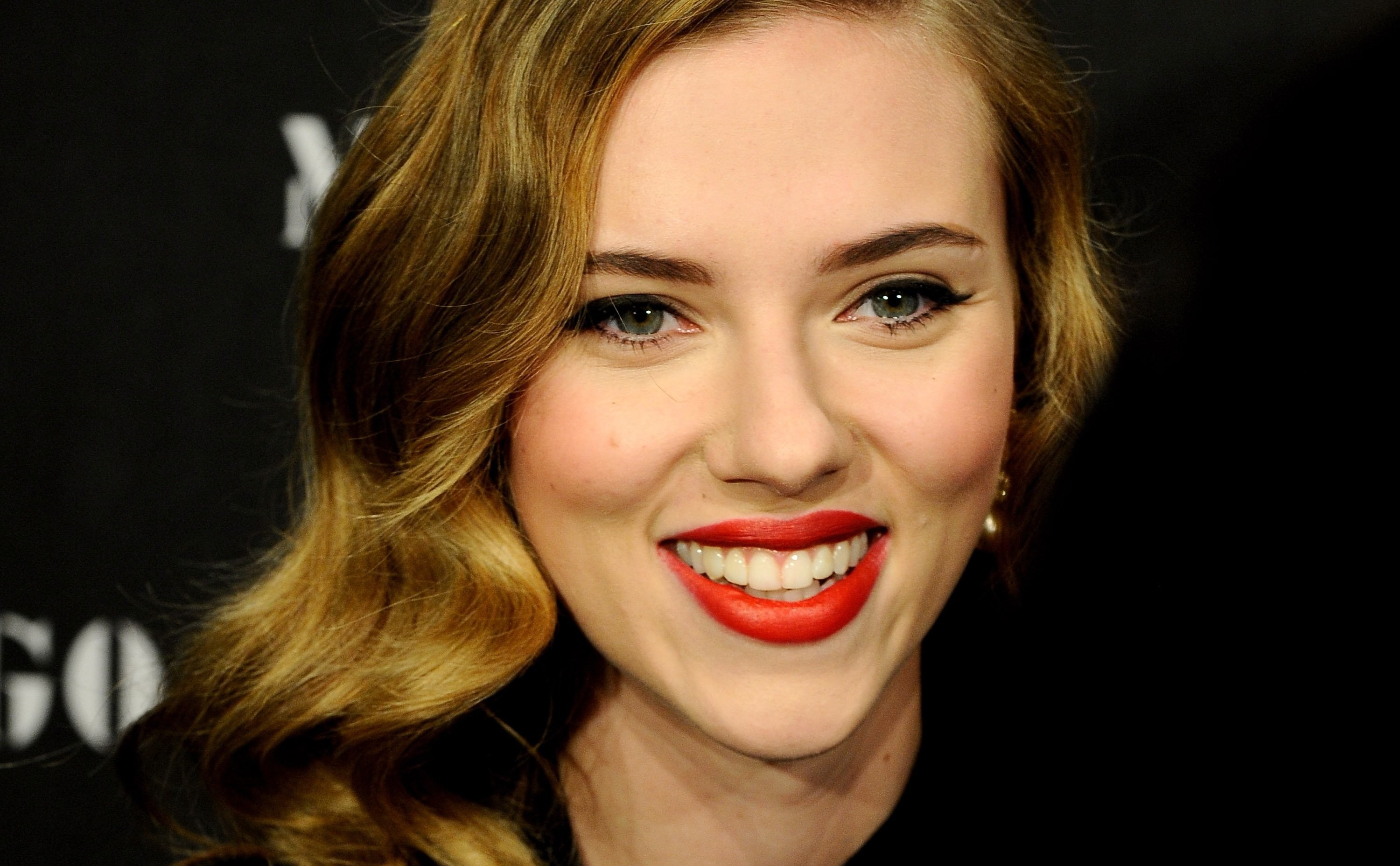women american scarlett johansson actress models fashion lips smiling faces People Actresses HD Art 2k