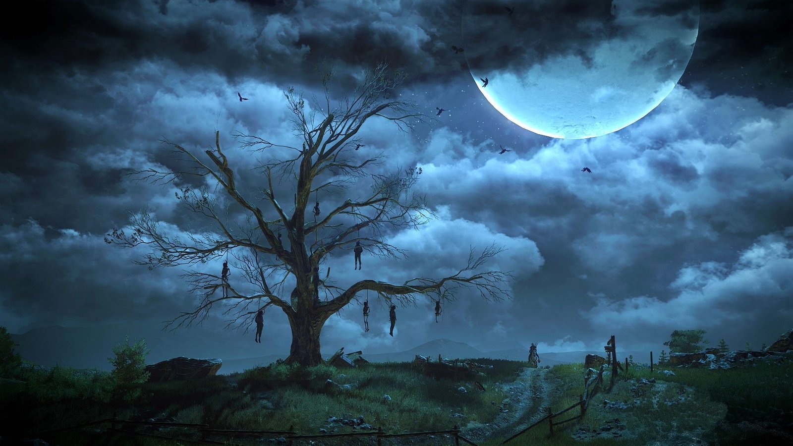 3 action Dark fantasy Fighting Hunt warrior wild Witcher 2k