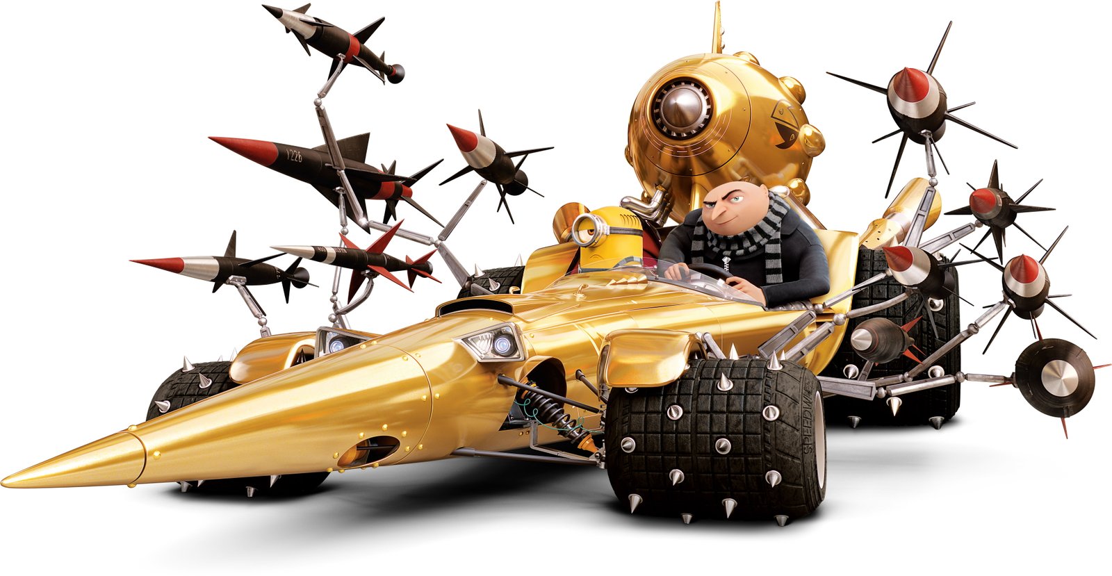 Despicable Me 3 Animation transportation mode of 2k 4k 5k 8k