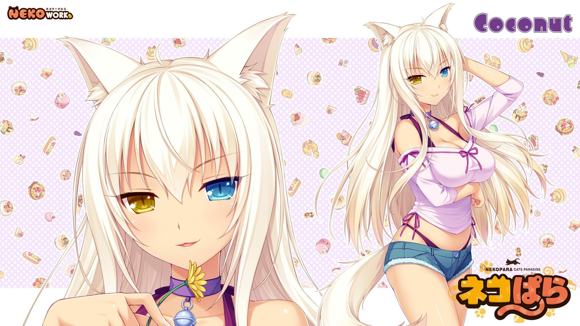 px Coconut Nekopara Neko Para Works Nekomimi Sayori Nature Other HD Art 2k