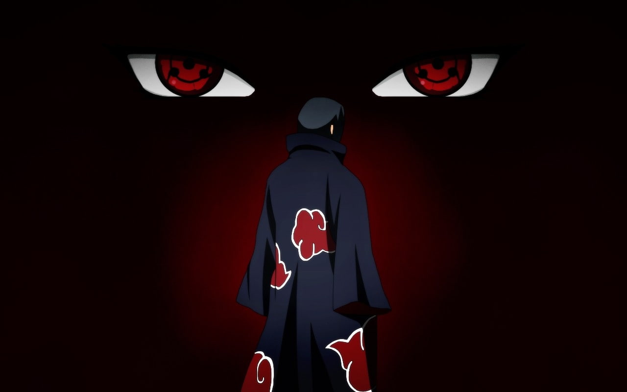 naruto shippuden akatsuki uchiha itachi sharingan anime manga mangekyou wallp Anime Naruto HD Art