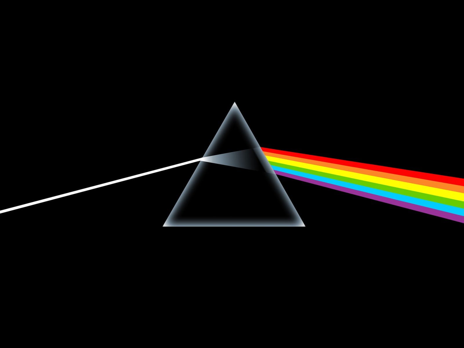 Pink Floyd Dark Side of the Moon poster music multi colored 2k