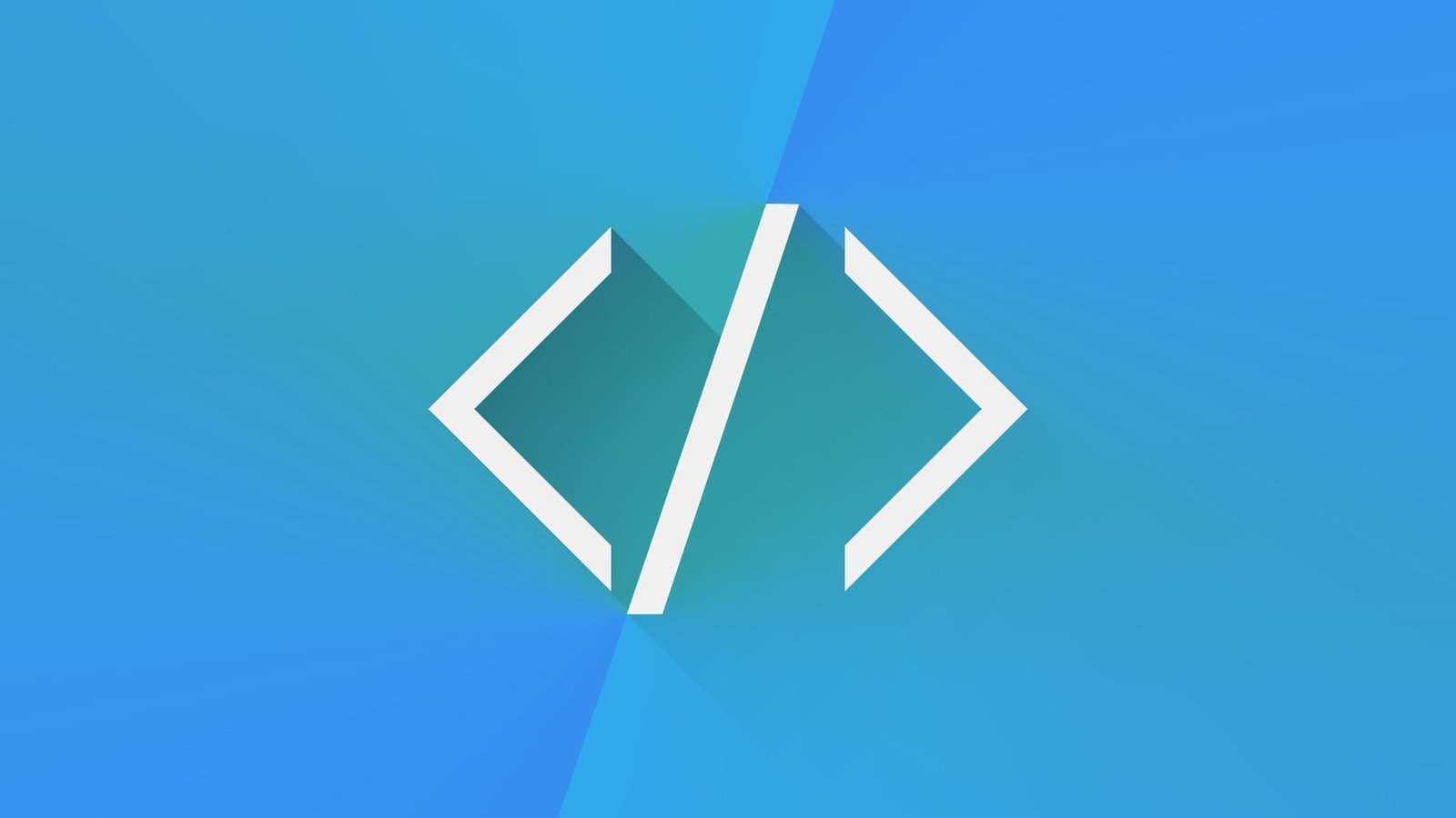 programming end bracket code HTML blue simplicity sign symbol 2k