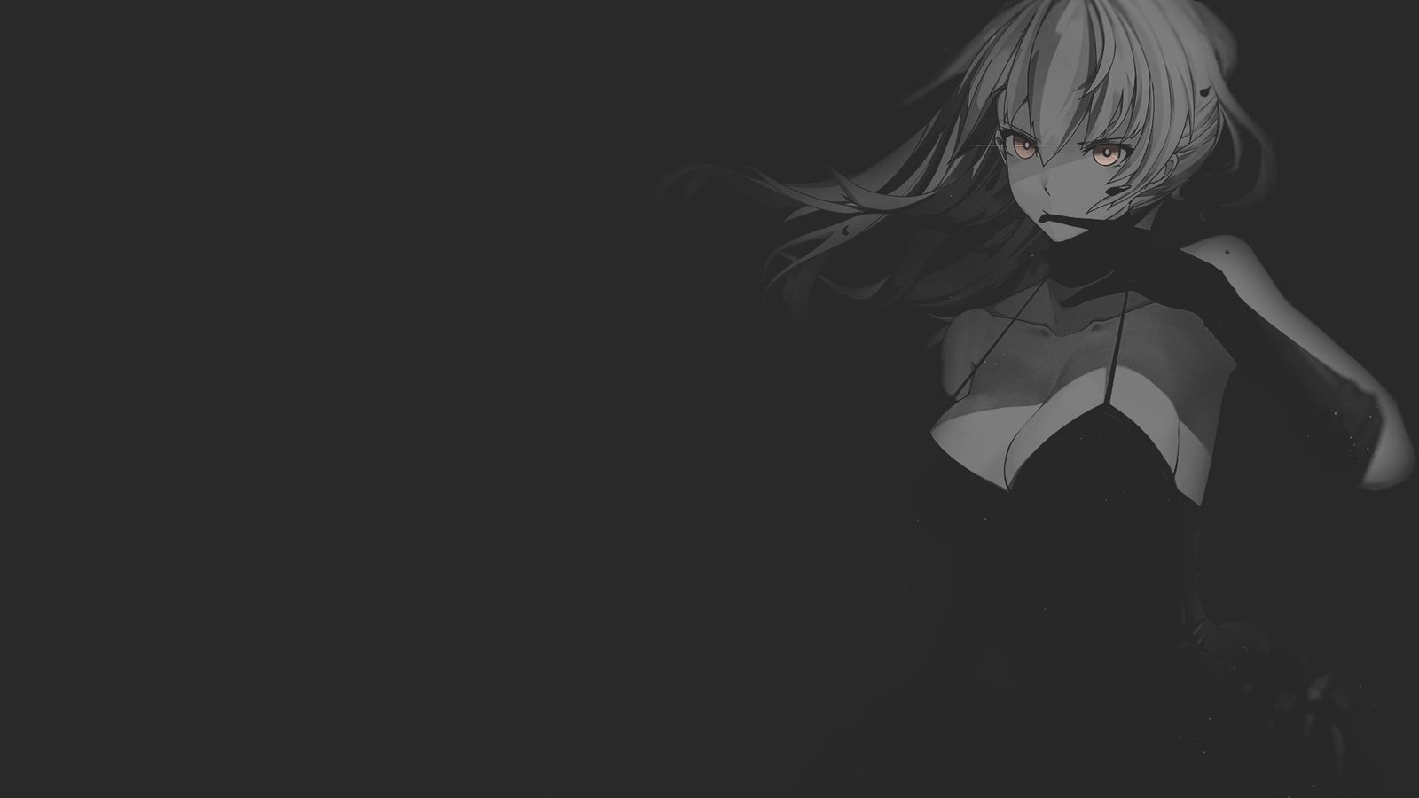 Fate Stay Night anime illustration minimalism texture black background 29 2k