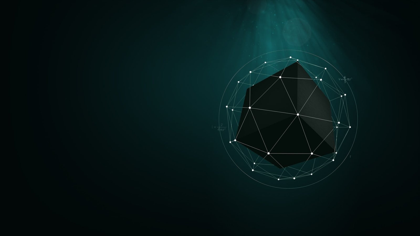 black and white geometric digital wallpaper low poly wireframe 2k