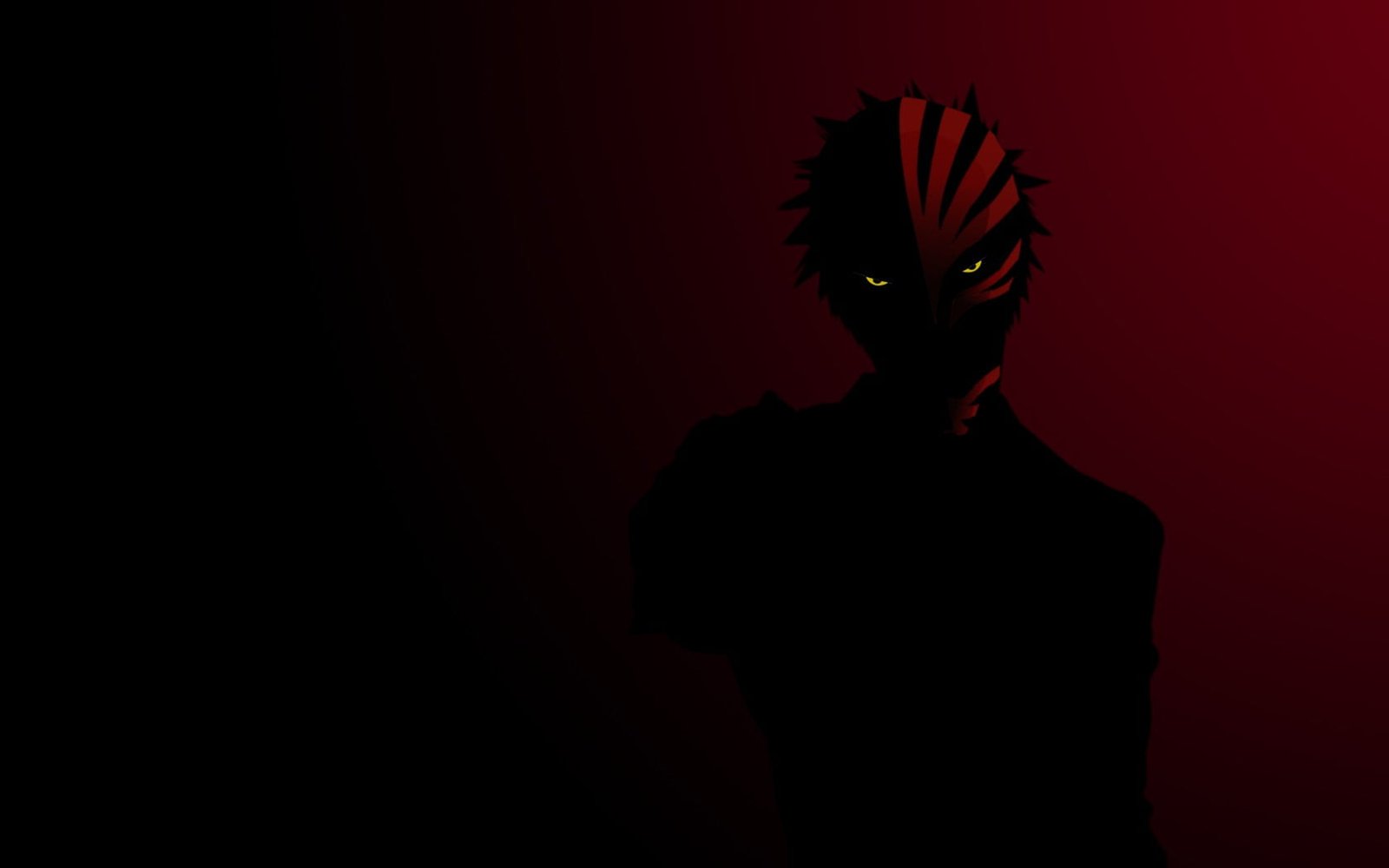 Bleach anime studio shot silhouette one person portrait 2k