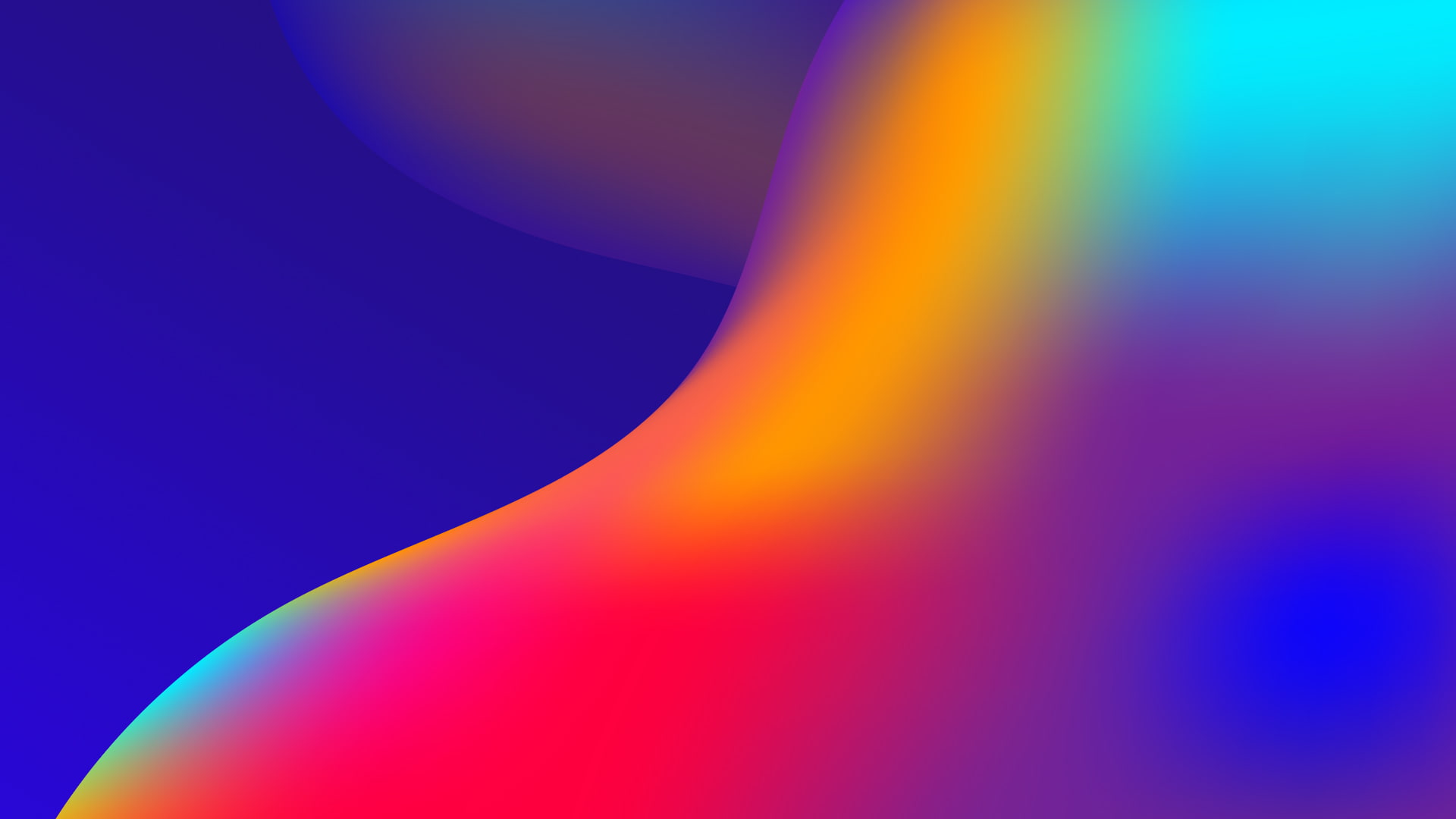 Neon Gradient multi colored abstract rainbow backgrounds 2k