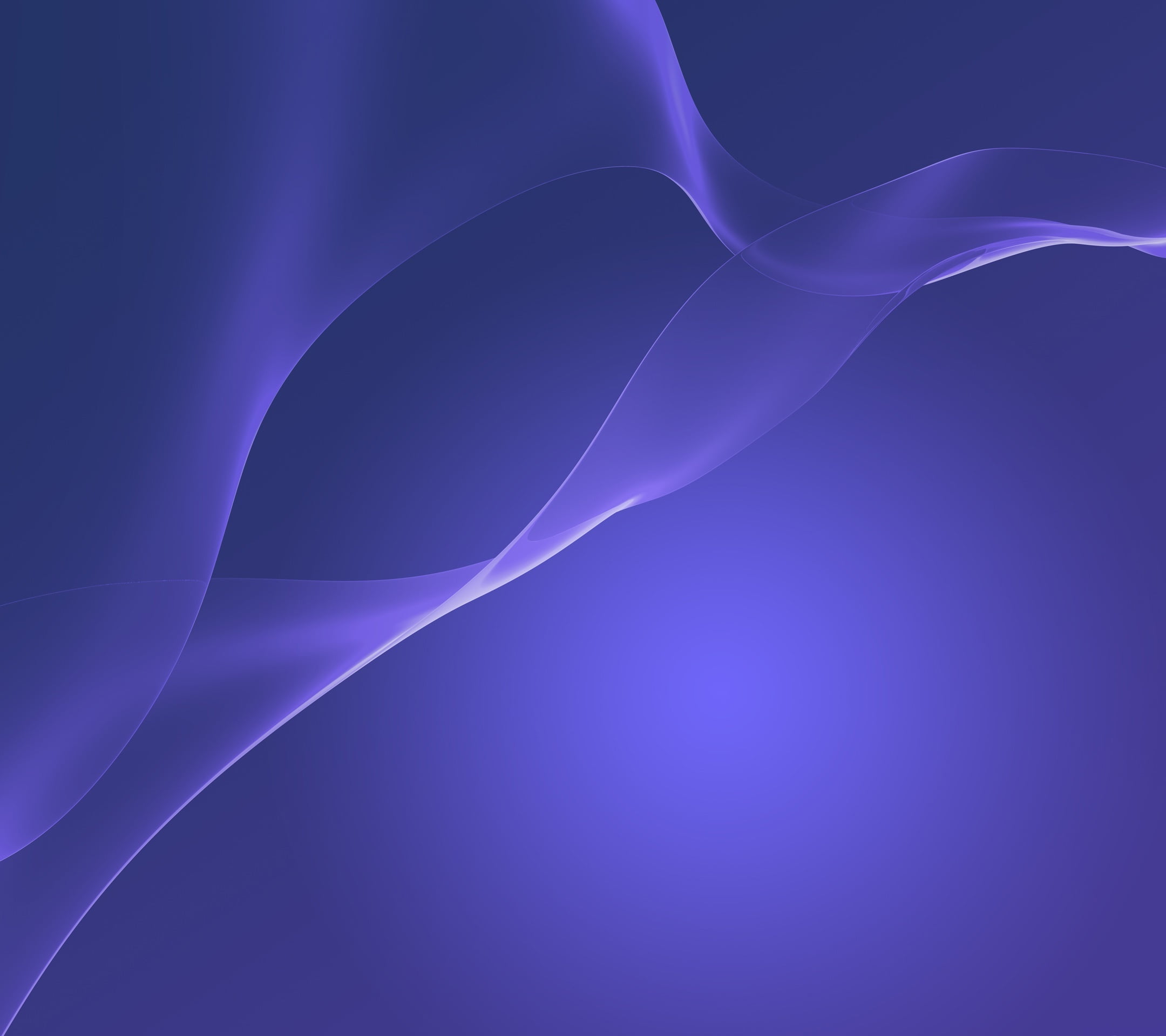 purple waves abstract vector art Sony Wallpaper Xperia Official 2k