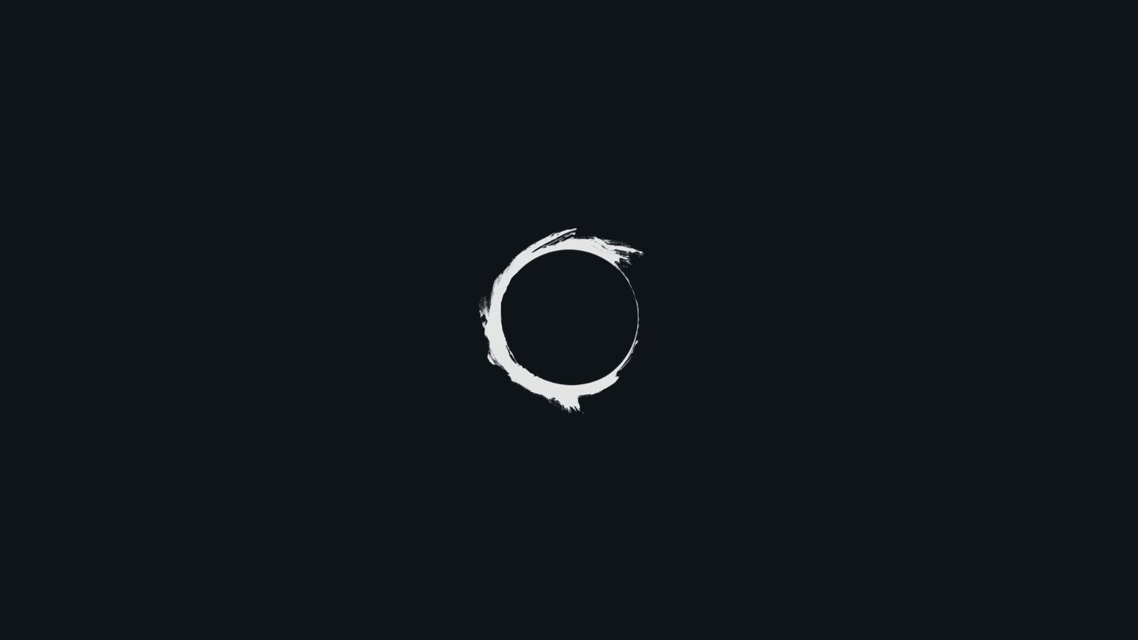 round black illustration minimalism simple gray lantern Son Lux 2k